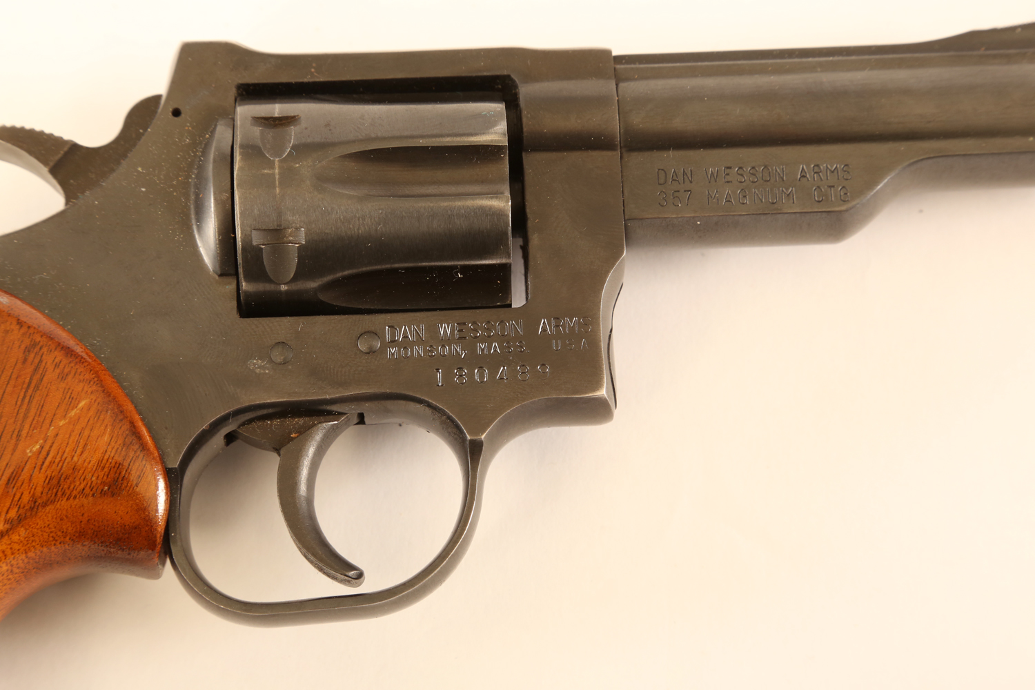 Dan Wesson .357 Magnum CTG Revolver with Leather Holster