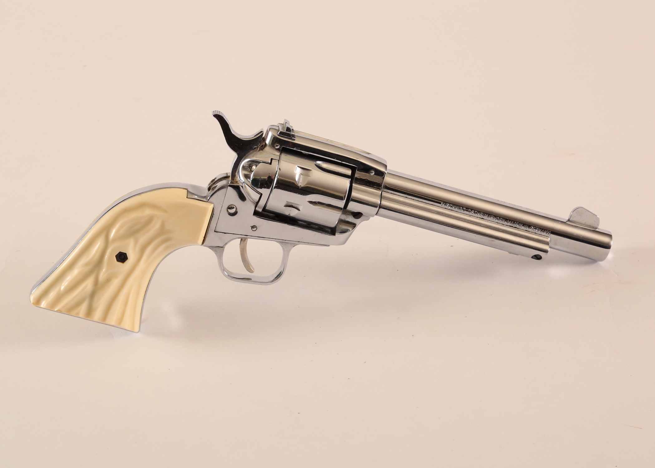 H. Schmidt Ostheim Revolver with Ammo Belt and Holster