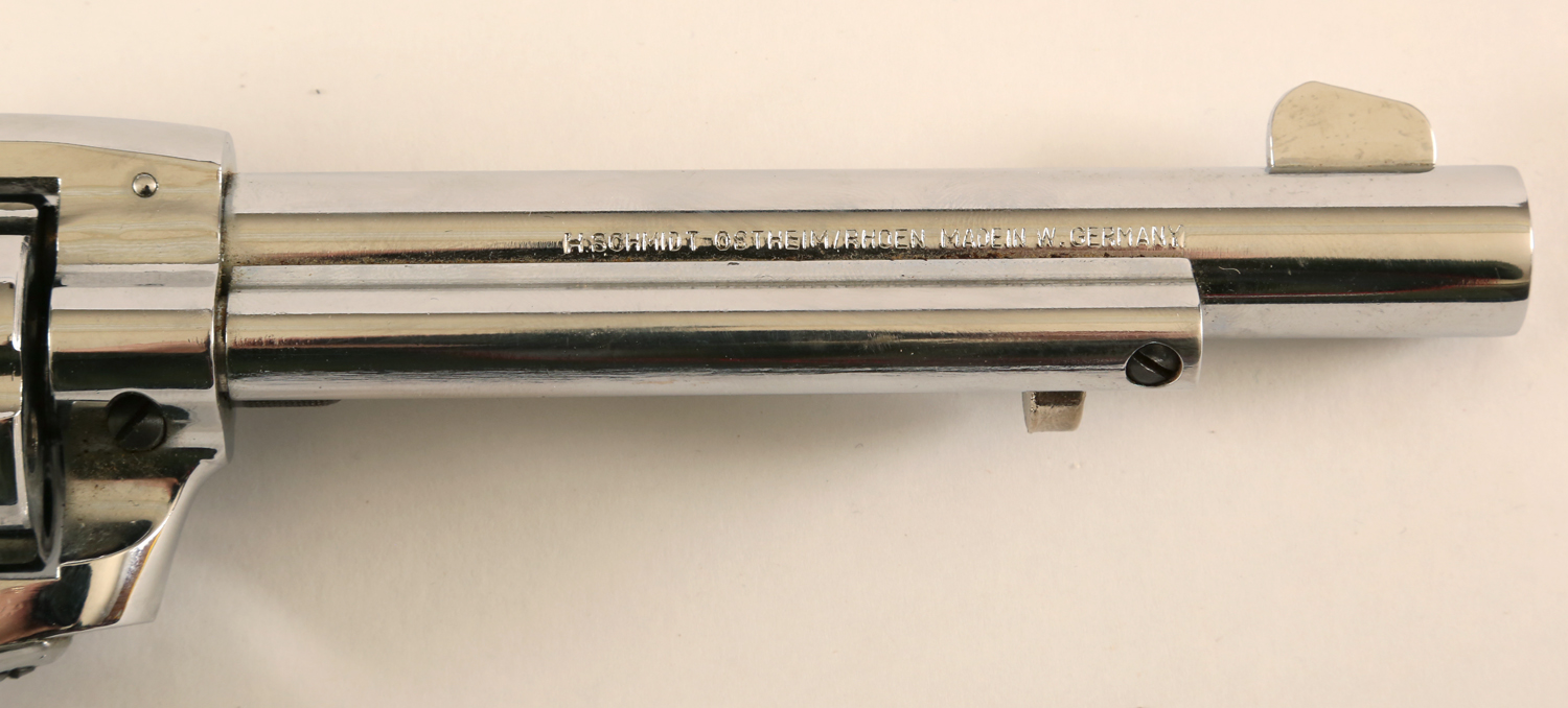 H. Schmidt Ostheim Revolver with Ammo Belt and Holster