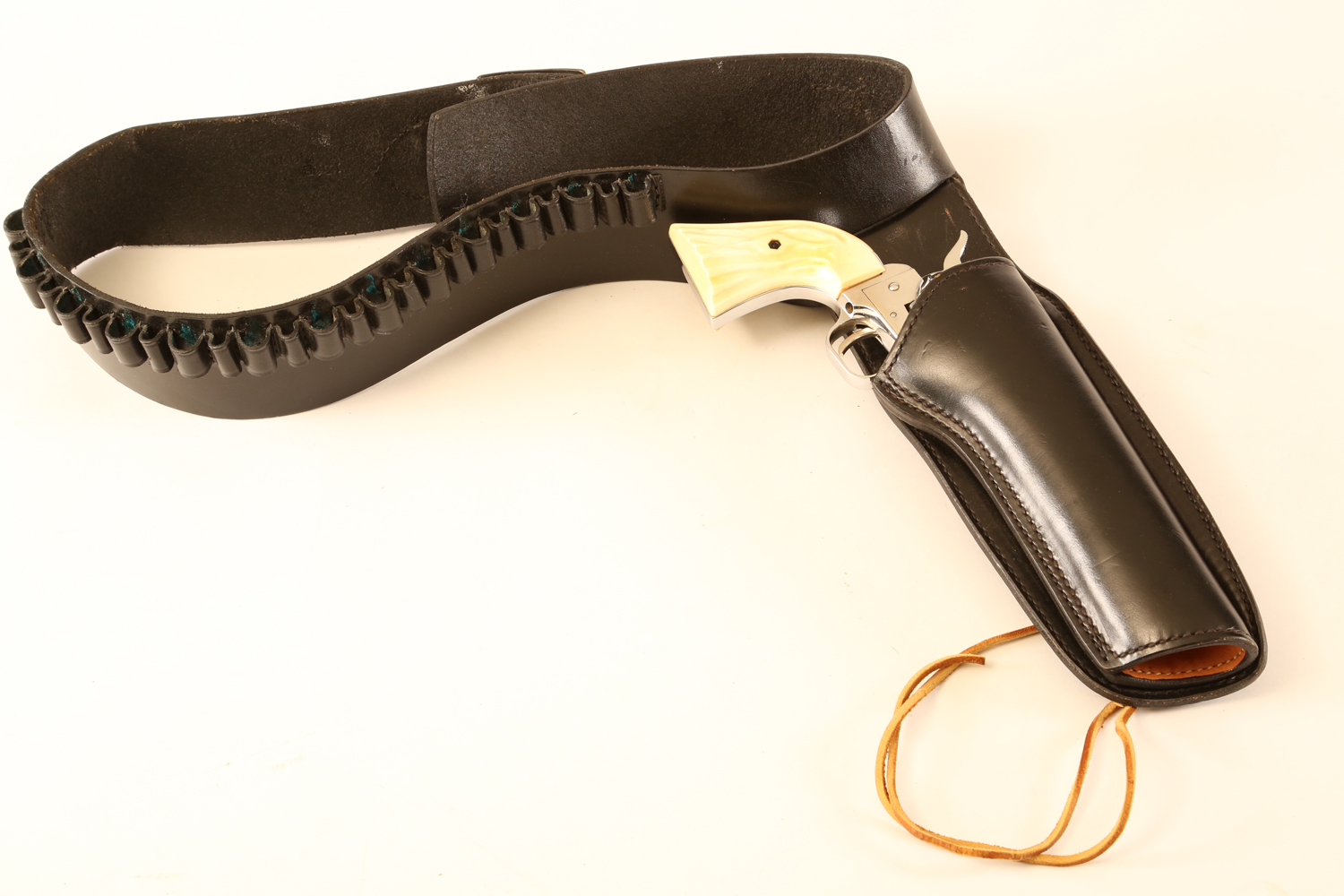 H. Schmidt Ostheim Revolver with Ammo Belt and Holster