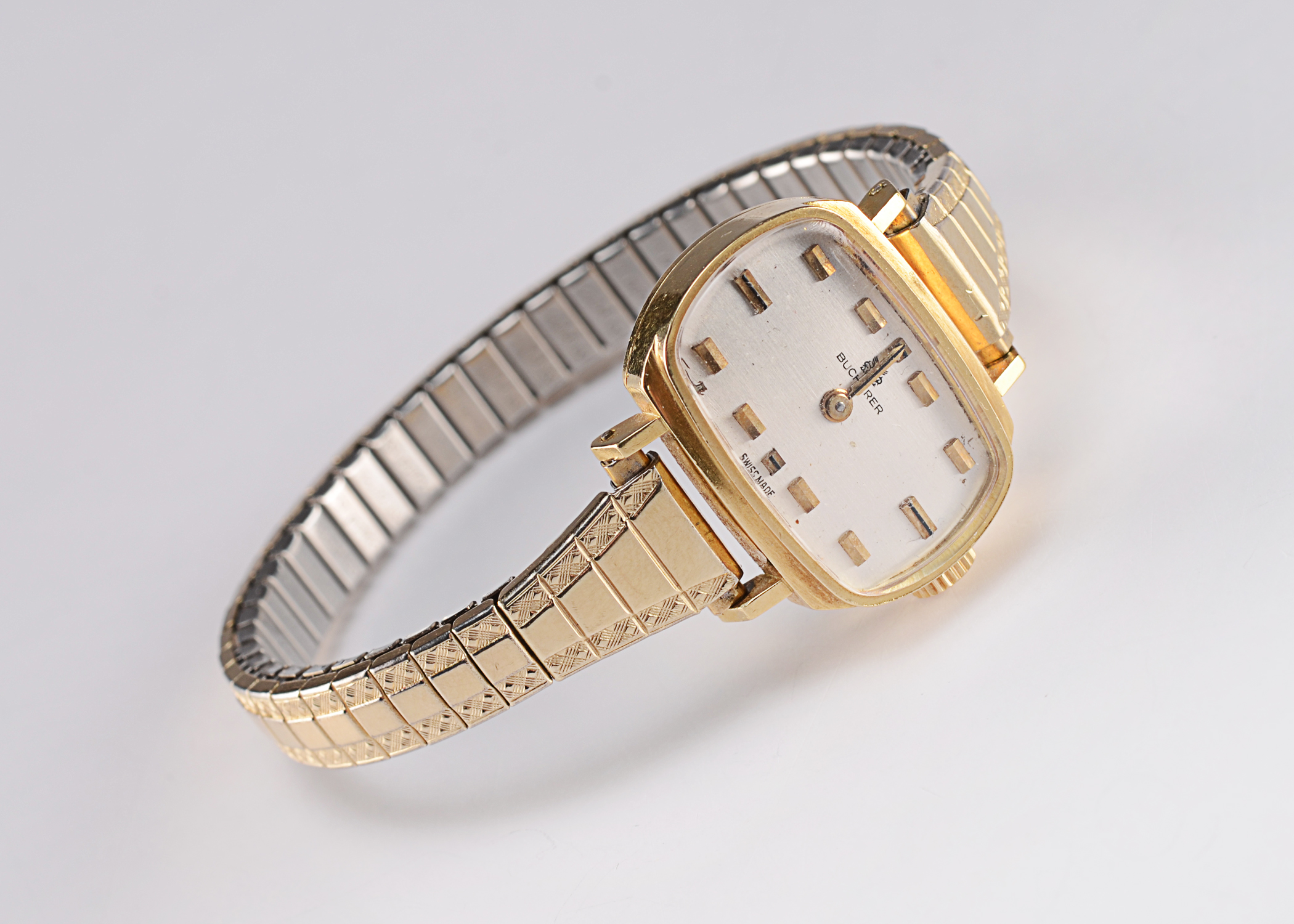 Women's Bucherer Swiss Watch with 18K Yellow Gold Case