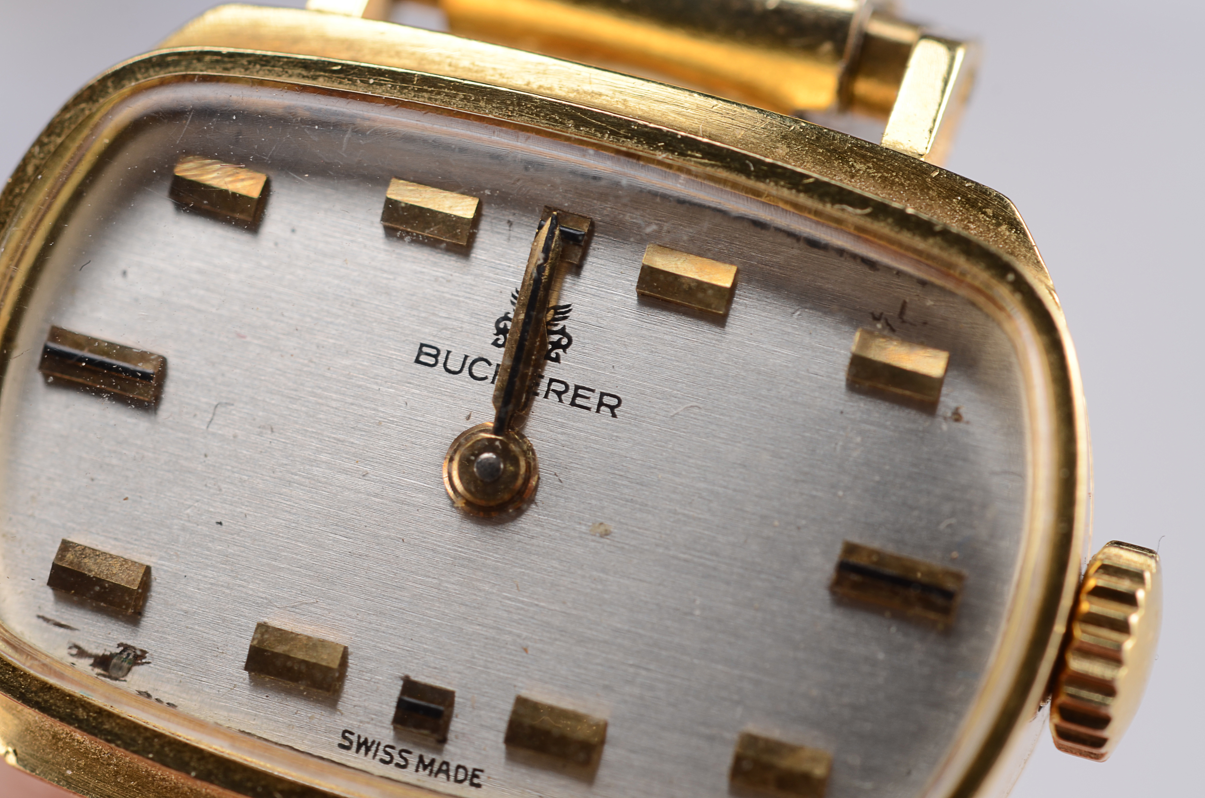 Women's Bucherer Swiss Watch with 18K Yellow Gold Case