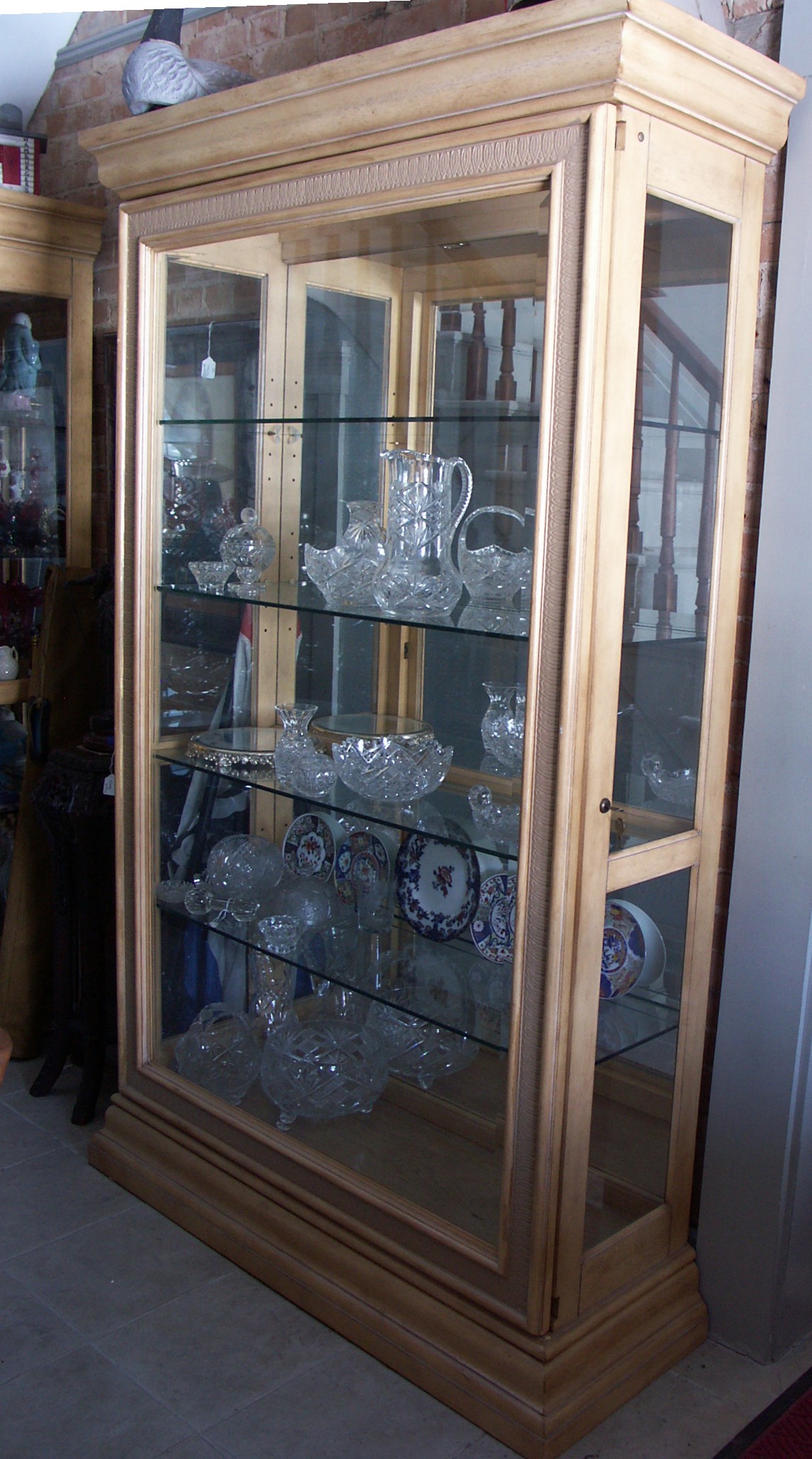 Large American Signature Furniture China Cabinet