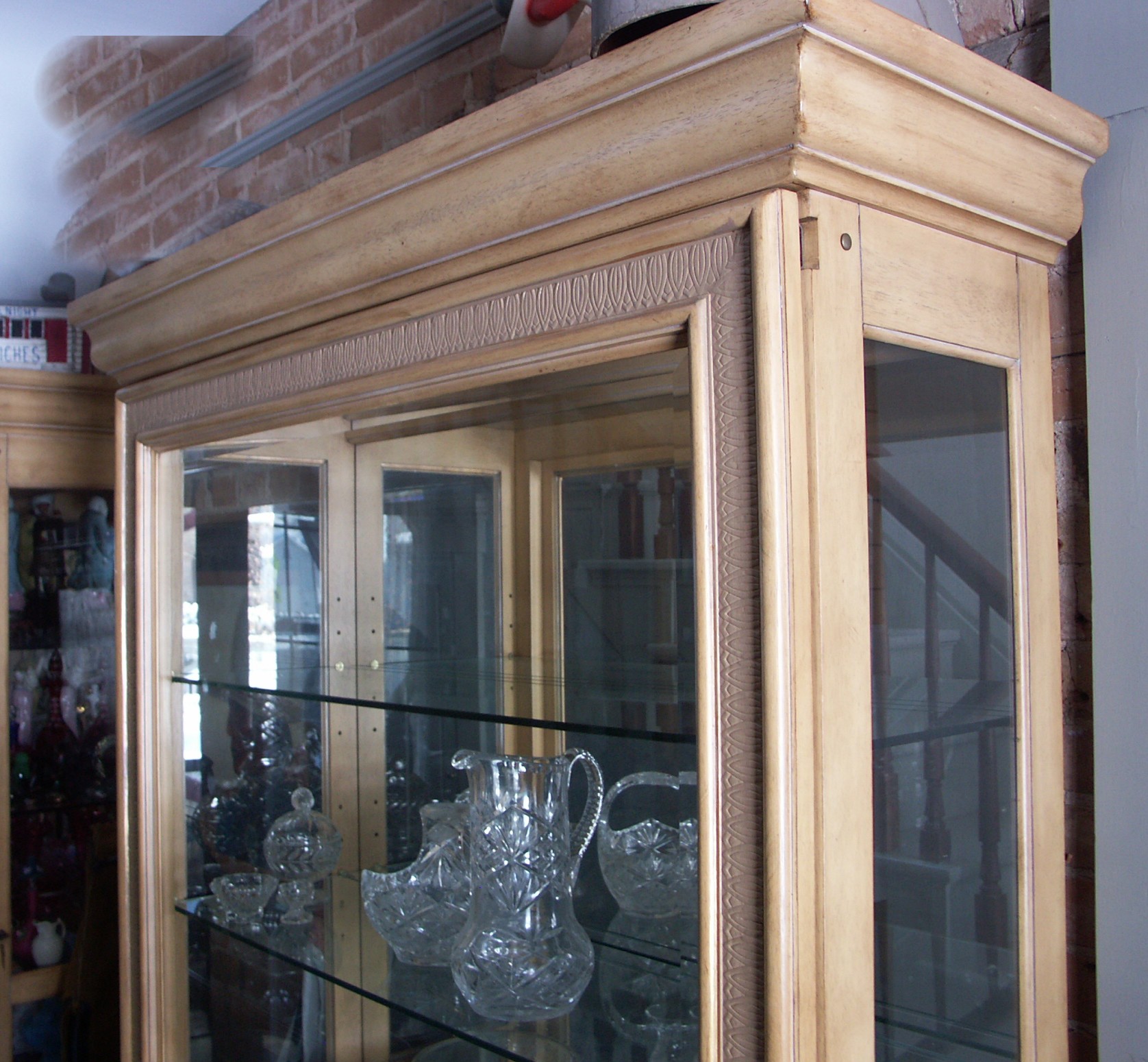 Large American Signature Furniture China Cabinet