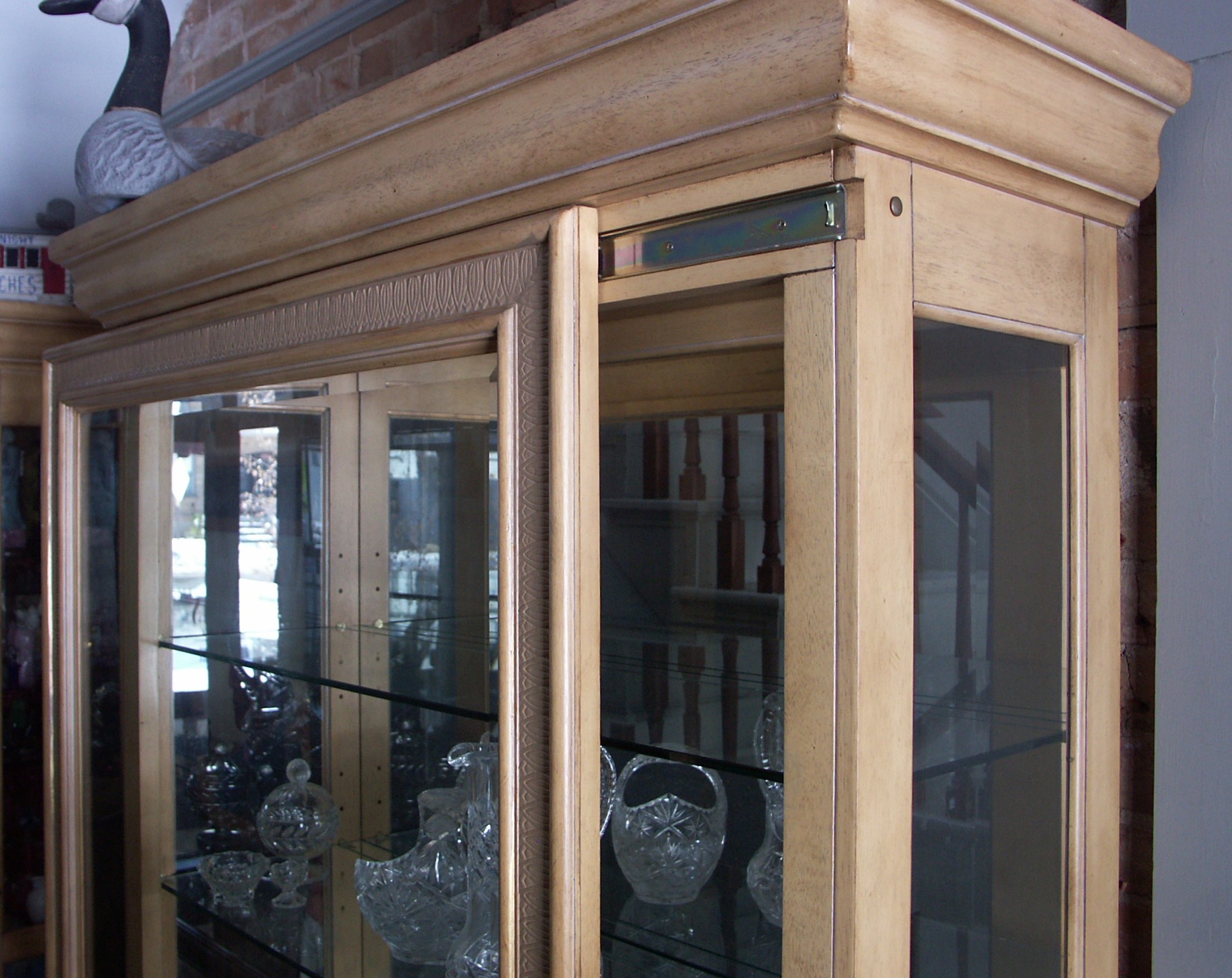 Large American Signature Furniture China Cabinet