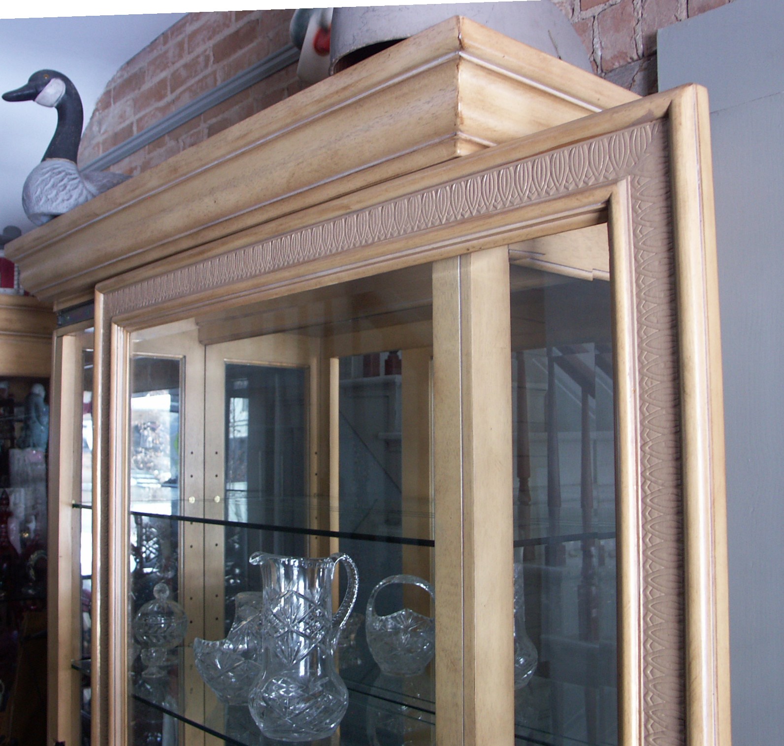 Large American Signature Furniture China Cabinet