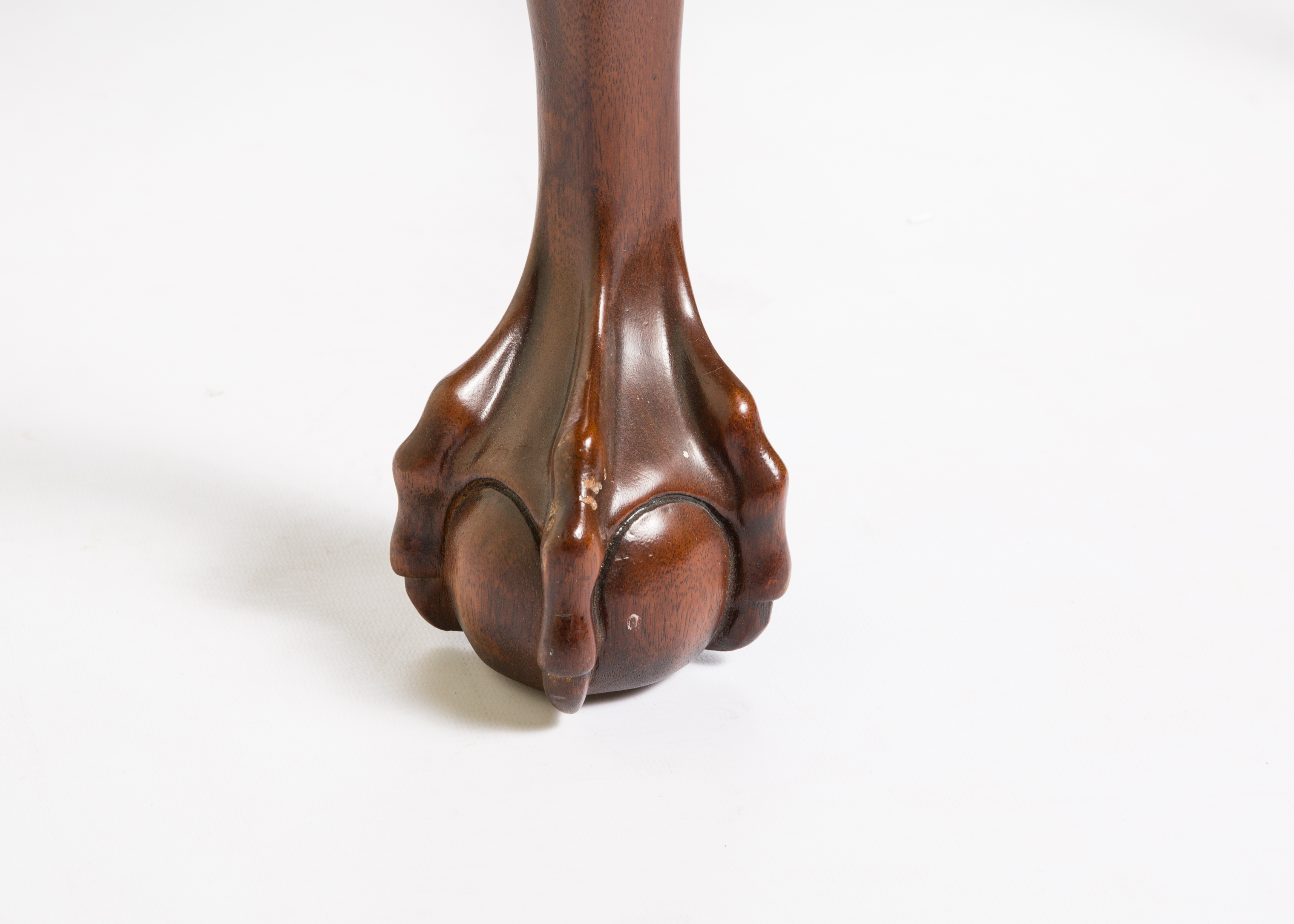 Chippendale Style Carved Mahogany Dining Chairs 