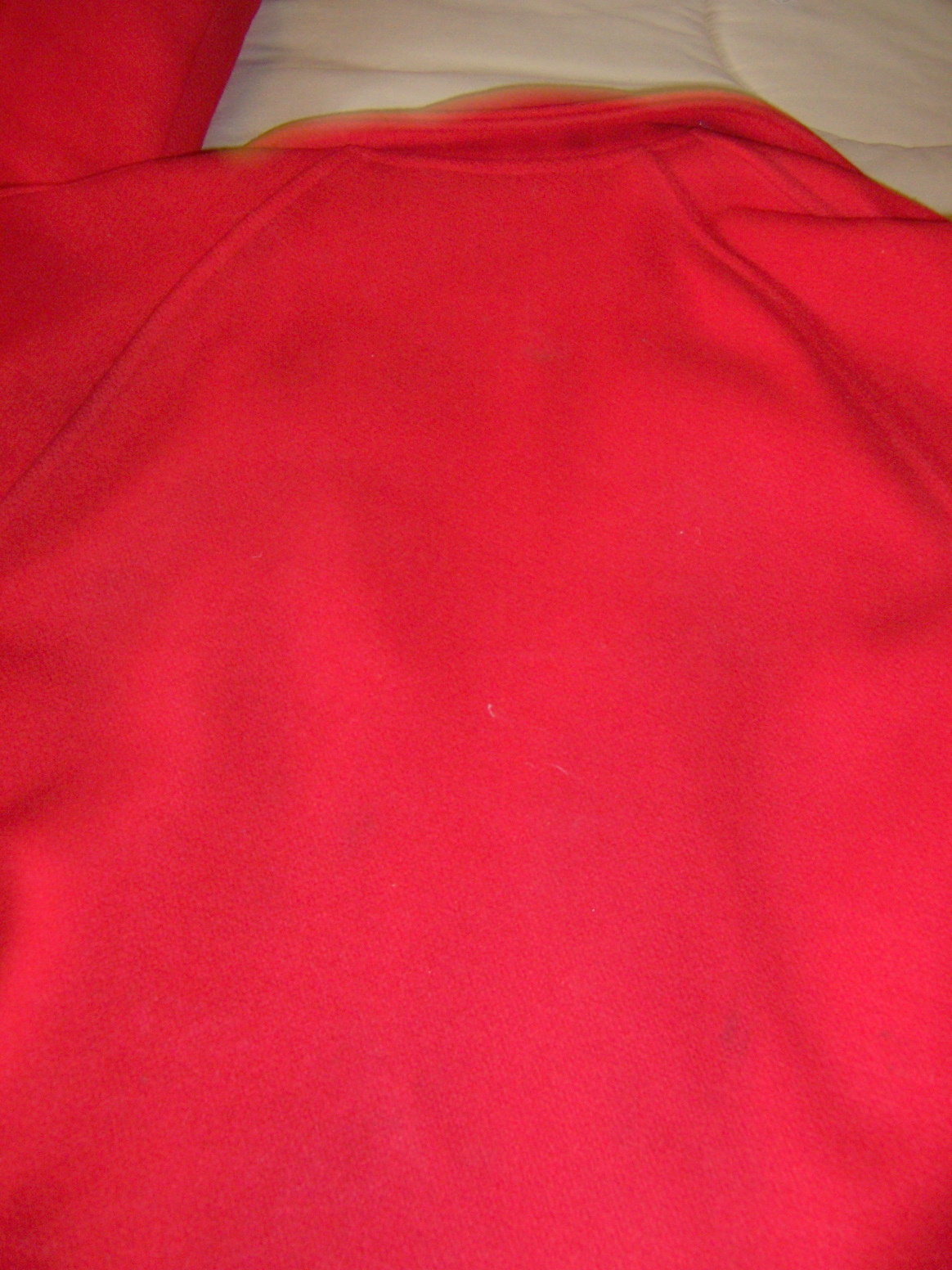 Vintage Red Wool Team Jacket - 34R