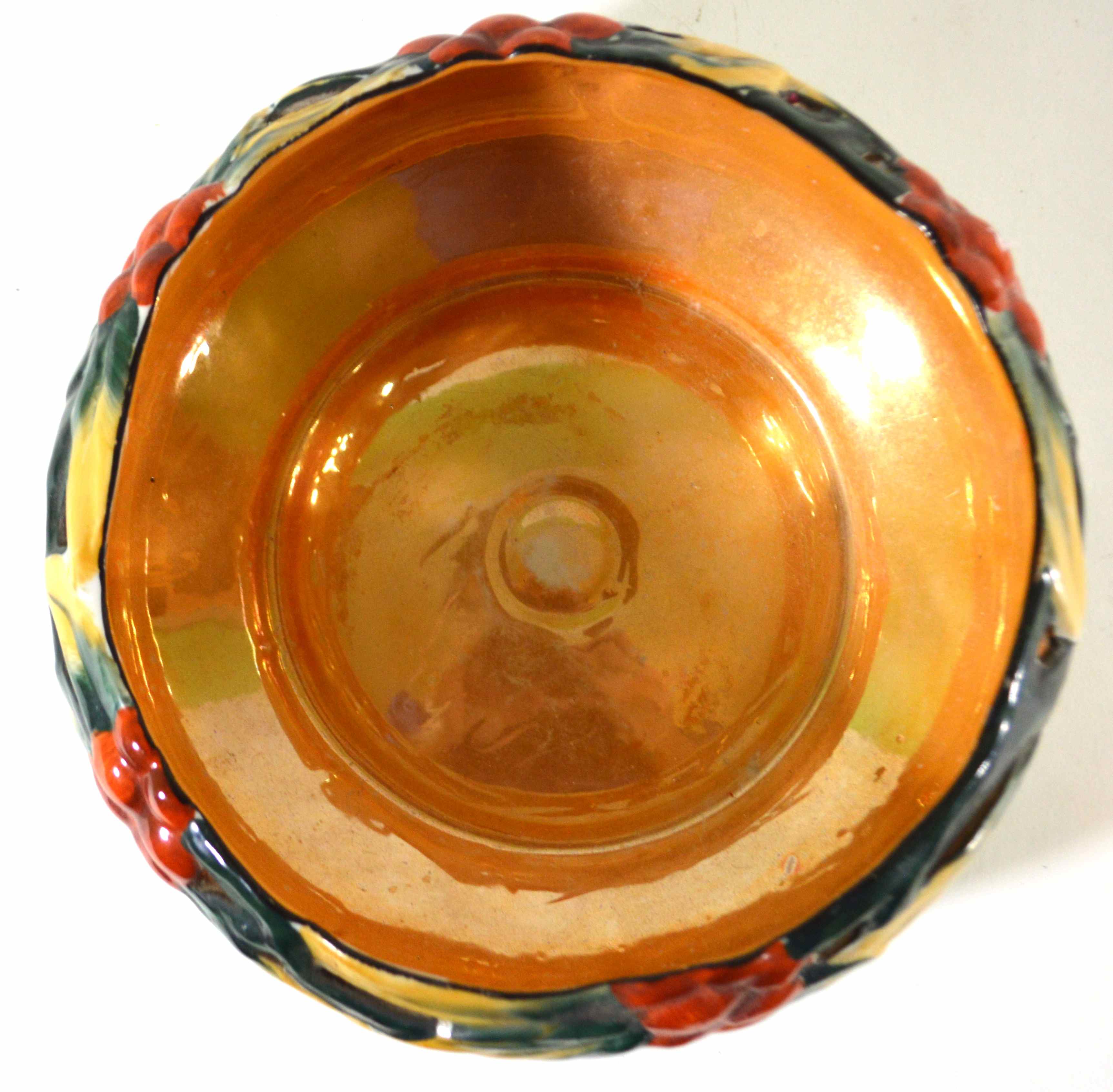 Hand Painted Gold Castle Chikusa Bowl Made in Japan