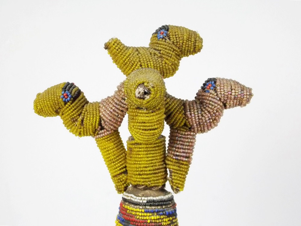 20th Century Yoruba/Nigerian Beaded Crown