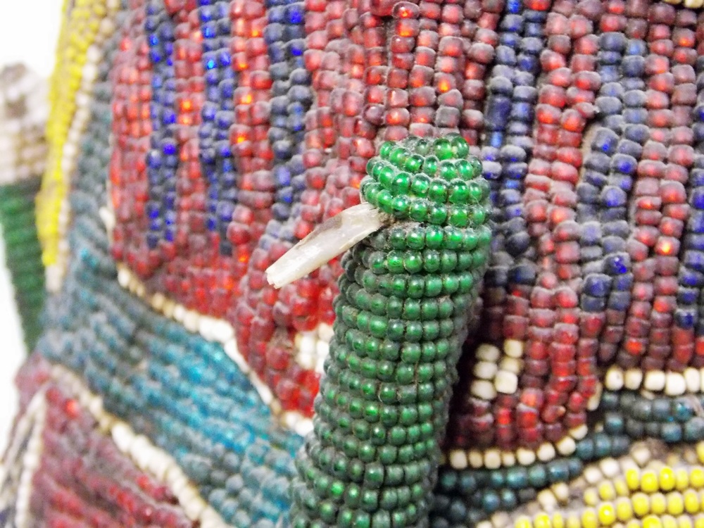 20th Century Yoruba/Nigerian Beaded Crown