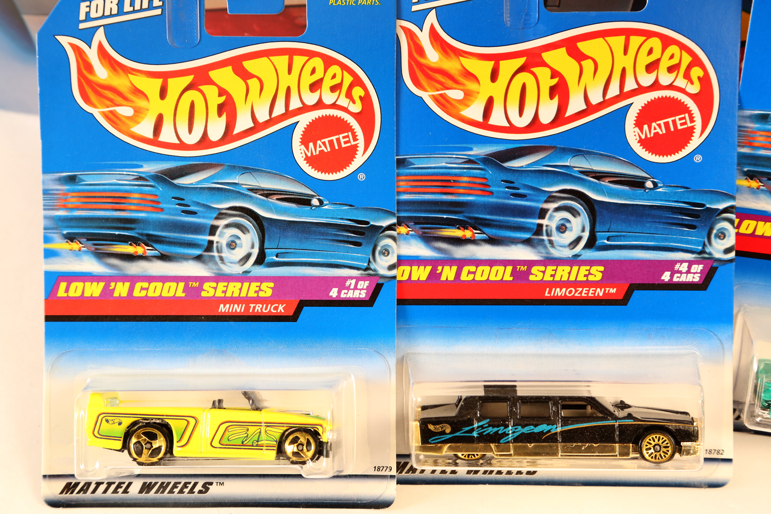 Large Group of Low & Cool Series Hot Wheel Cars