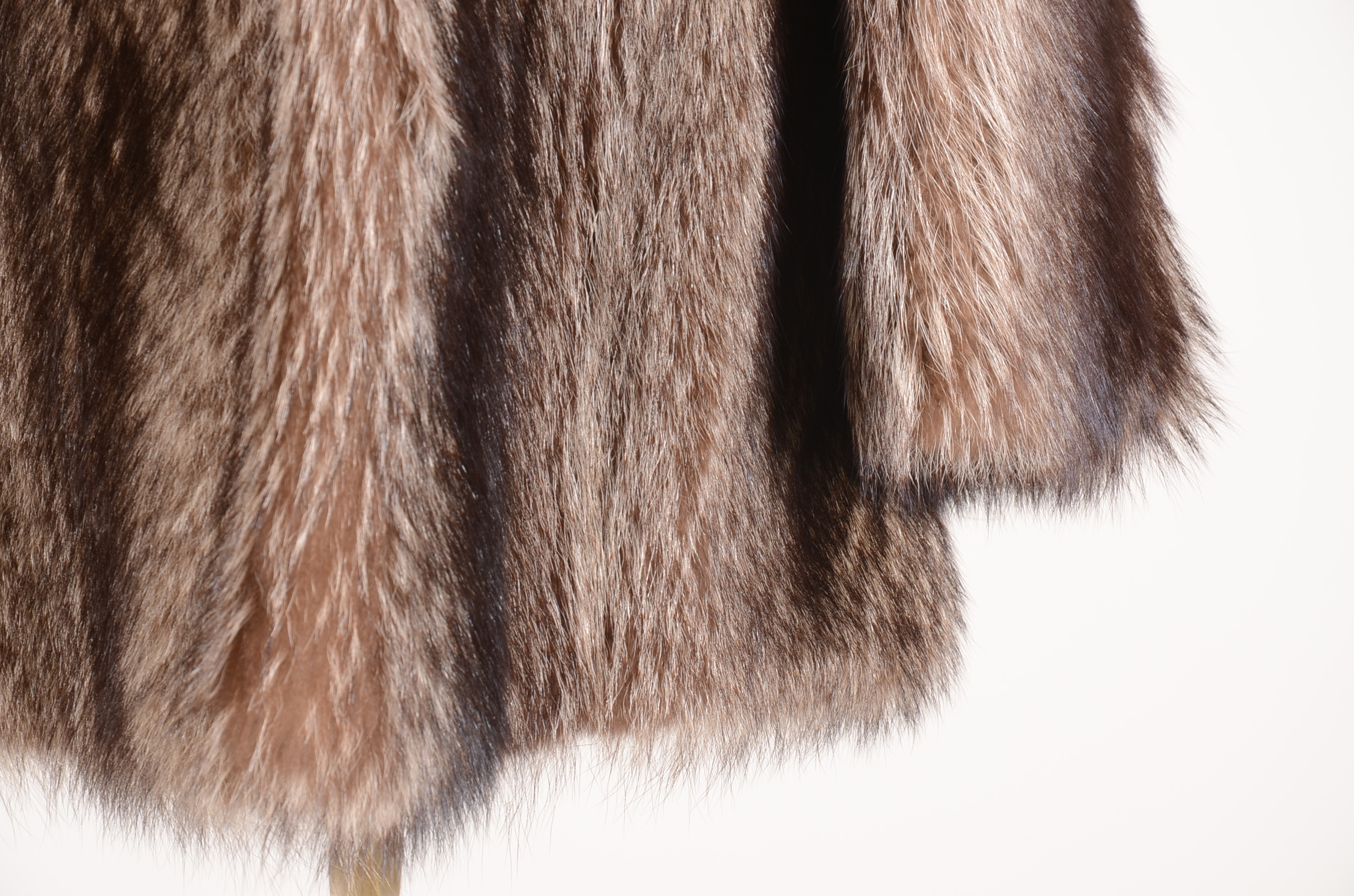 Vintage Pierre Cardin Boutique Furs for Gidding Jenny Raccoon Fur Coat