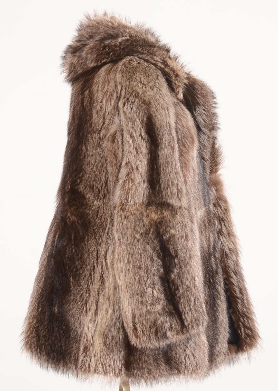 Vintage Pierre Cardin Boutique Furs for Gidding Jenny Raccoon Fur Coat