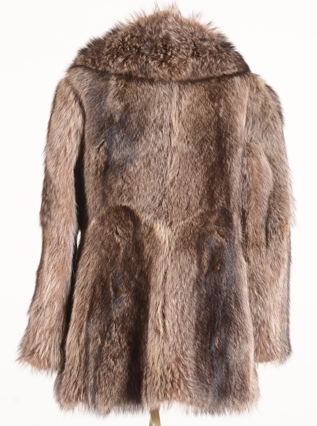 Vintage Pierre Cardin Boutique Furs for Gidding Jenny Raccoon Fur Coat