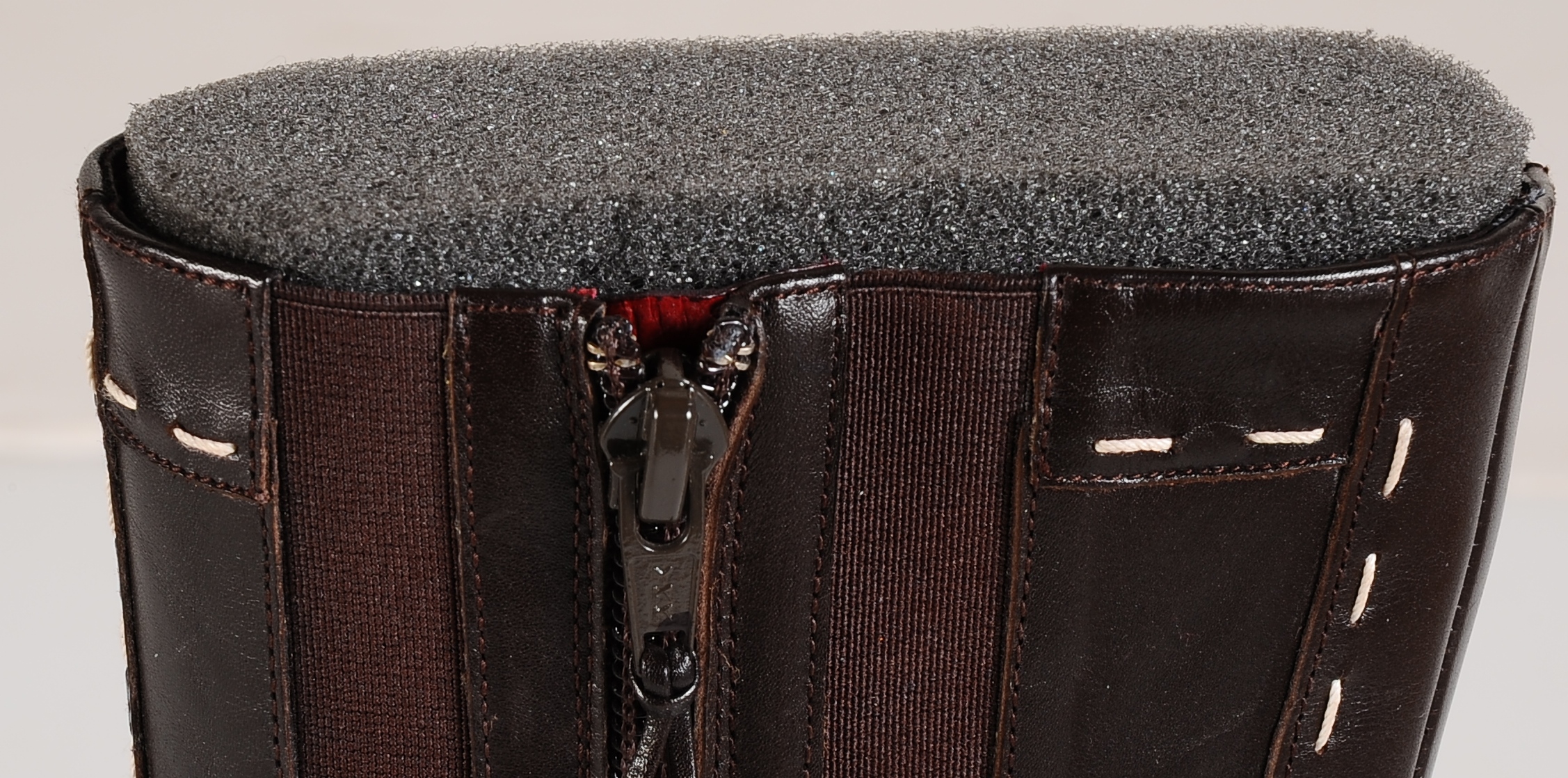 Donald J Pliner Brown Leather Calf Boots