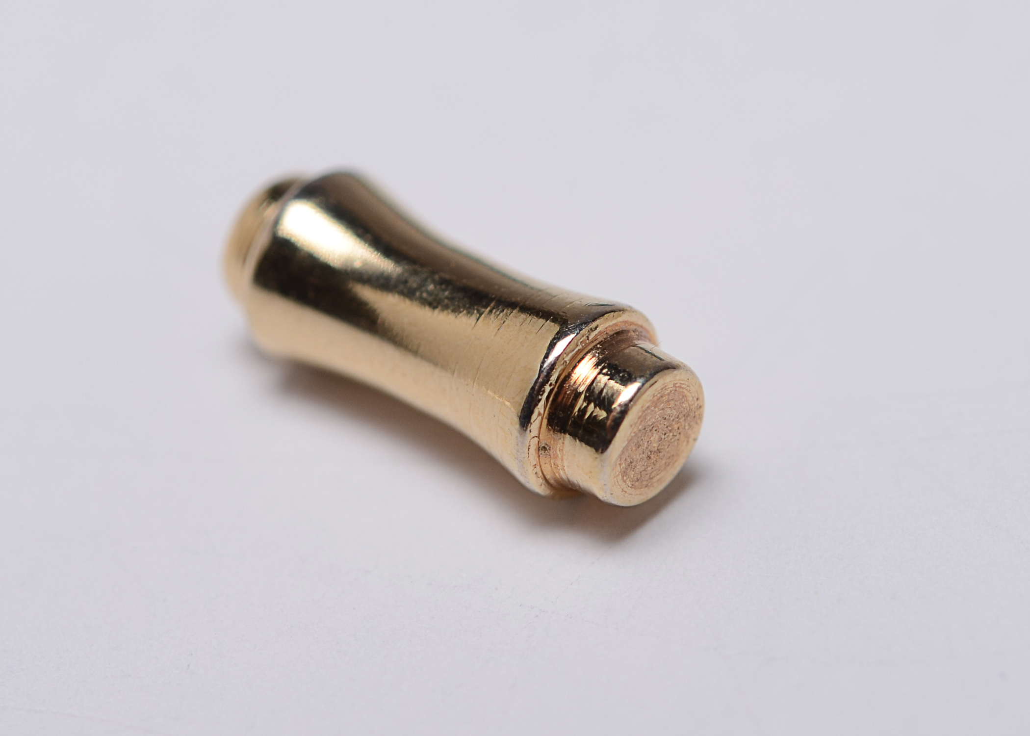  Vintage 10 K Yellow Gold Turquoise Pin