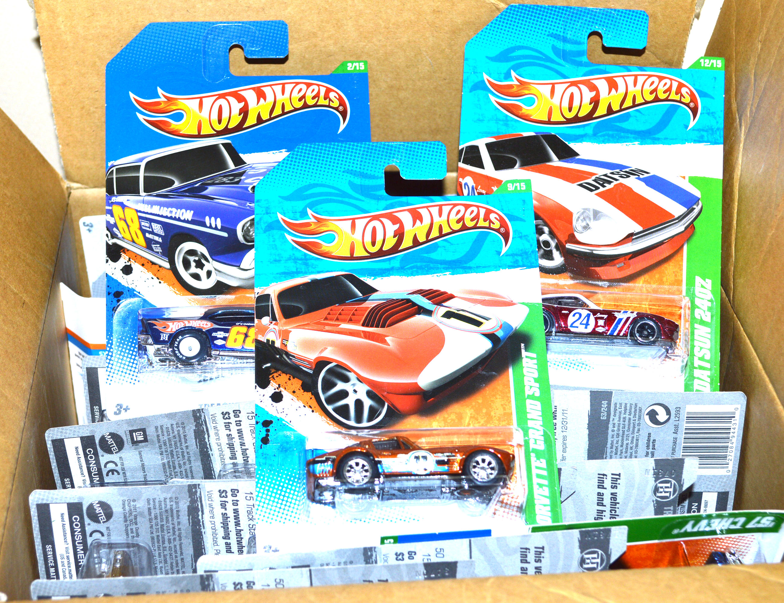 Box of Unopened Collector Hot Wheel Cars