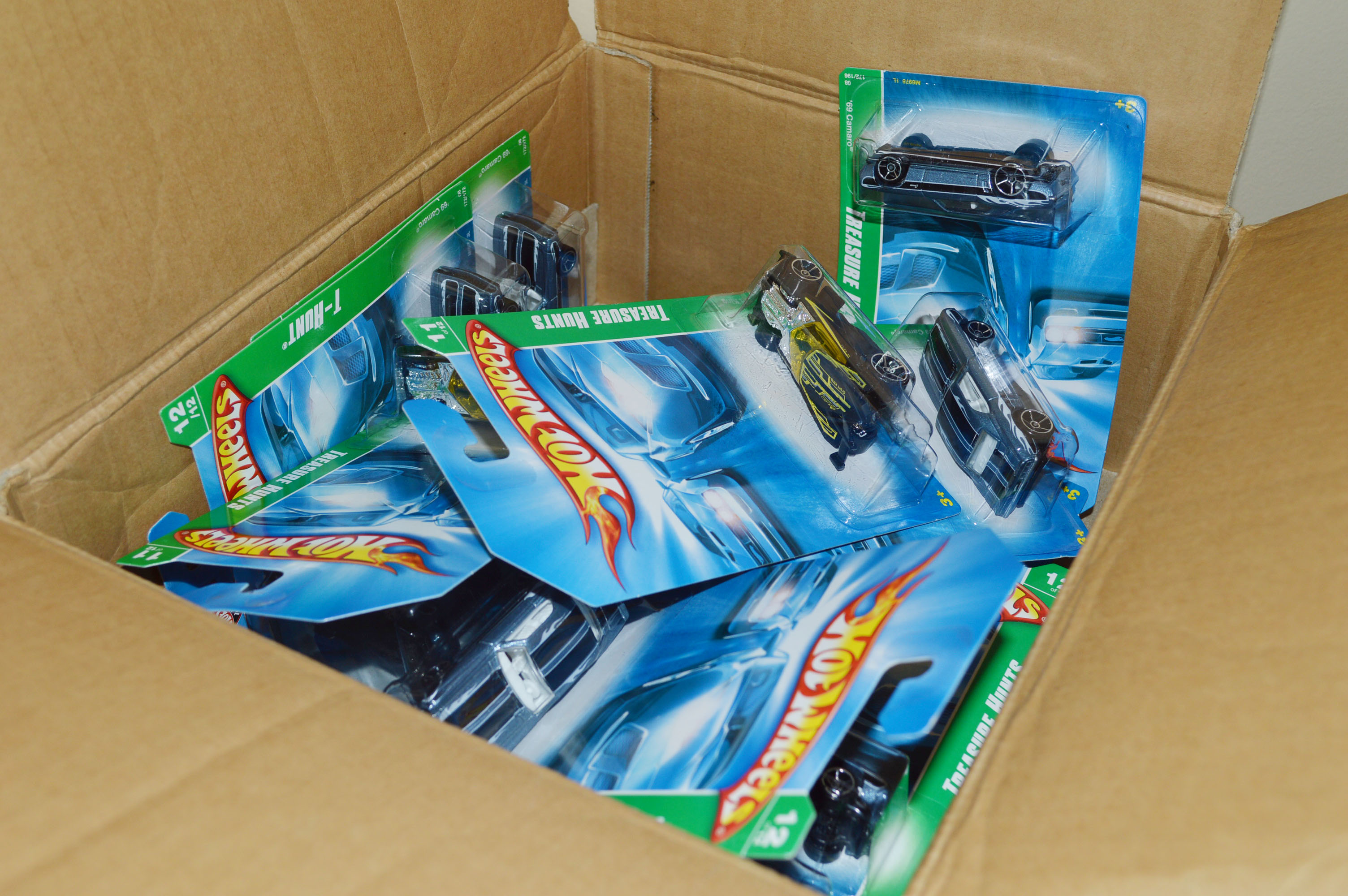 Box of Unopened Collector Hot Wheel Cars