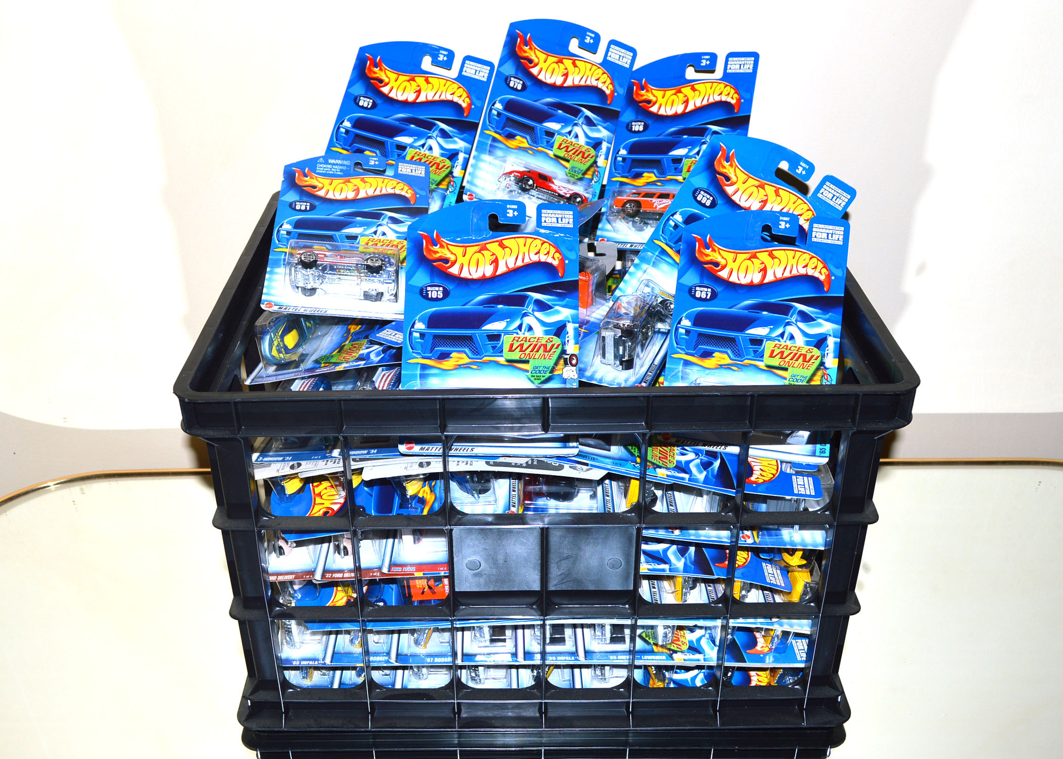Box of Unopened Collector Hot Wheel Cars