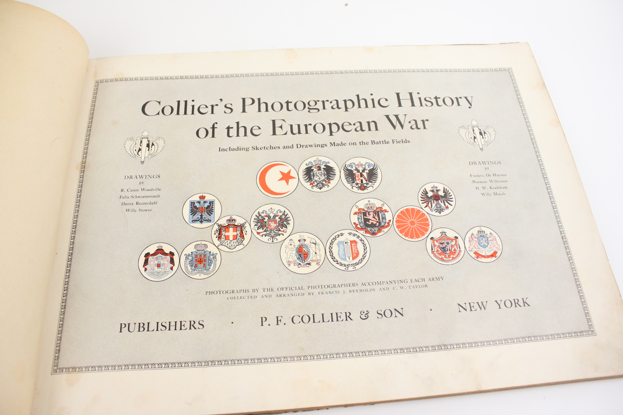 "WW I Collier's Photographic History of the European War"