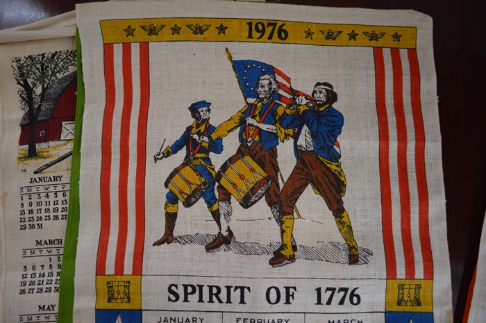 20 Vintage Linen Calendars 