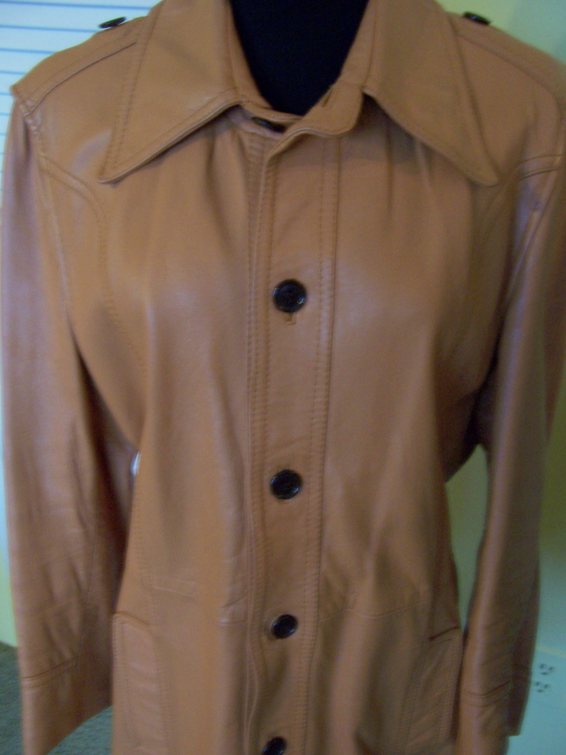 His and Hers Vintage Leather Jackets