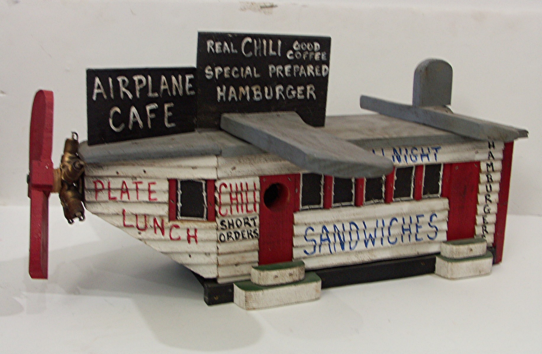 Arts and Crafts Airplane Cafe Model