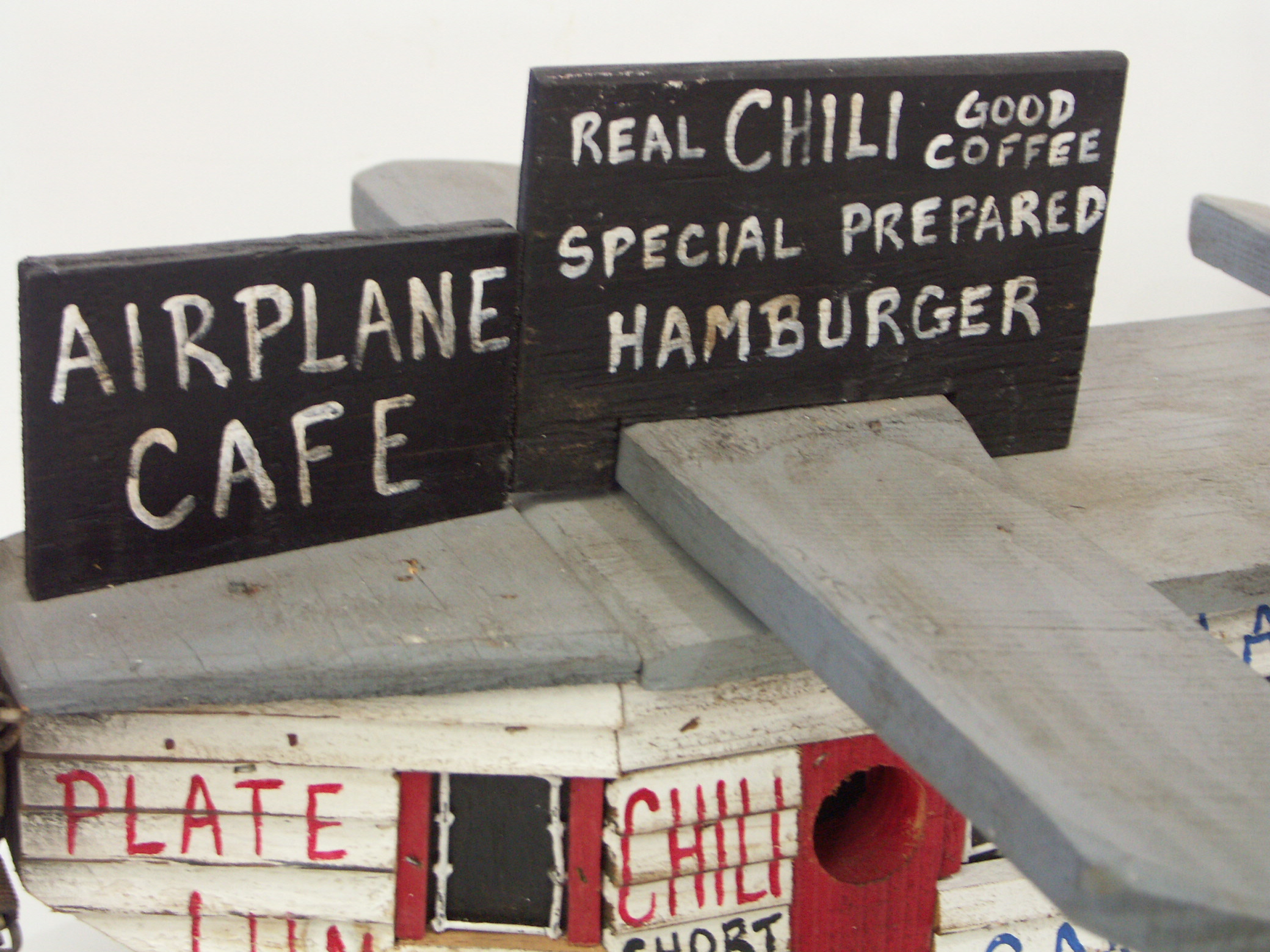 Arts and Crafts Airplane Cafe Model