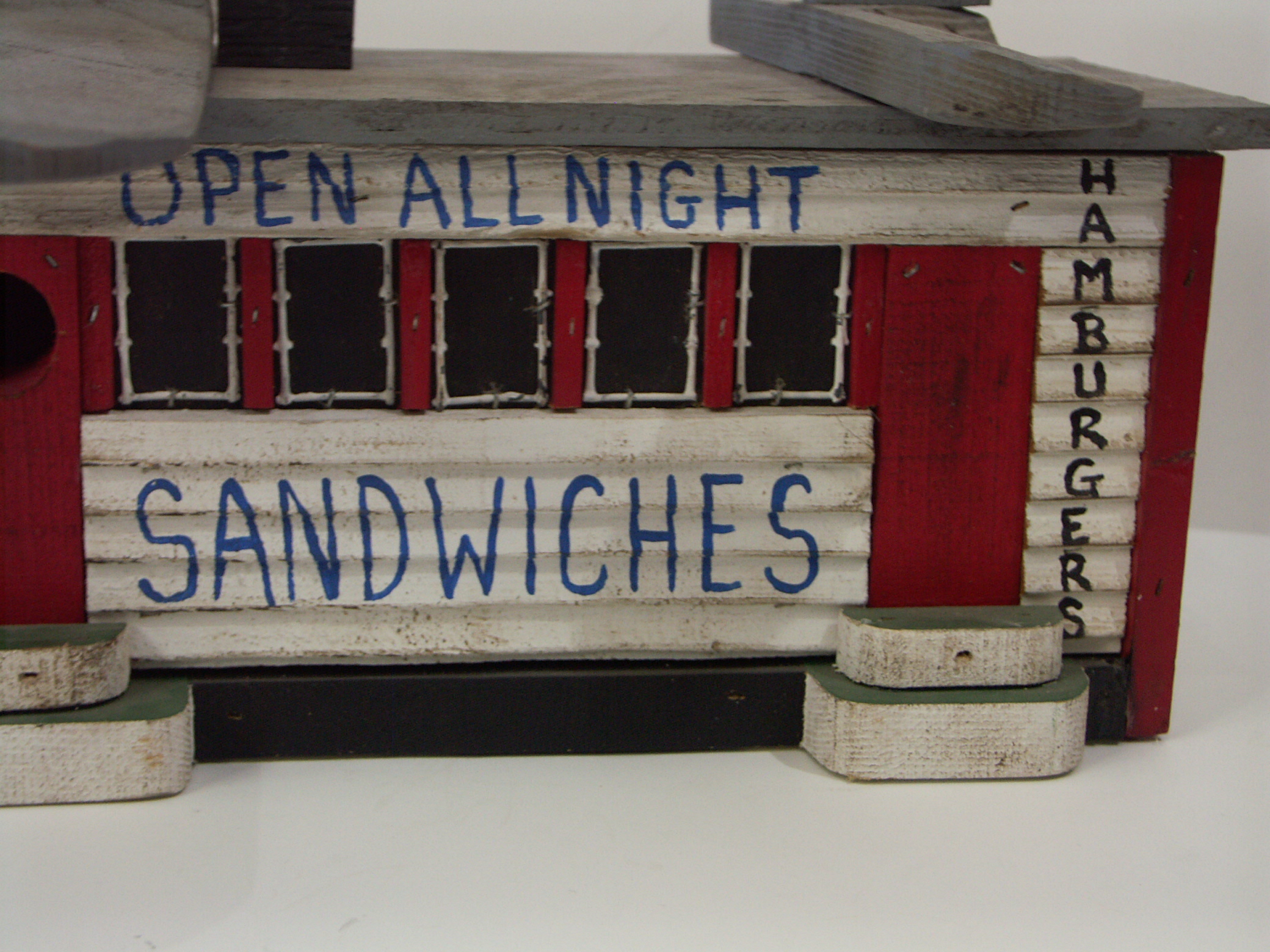 Arts and Crafts Airplane Cafe Model