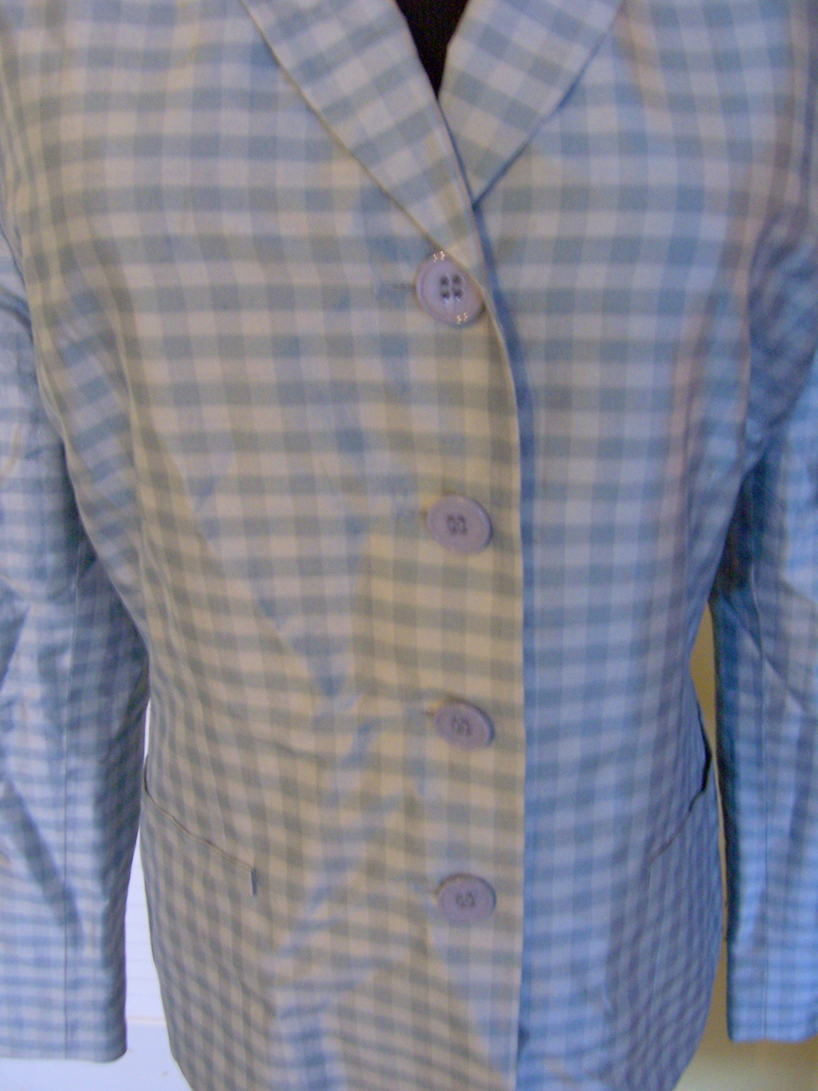 Anne Klein Dot Skirt and Kasper Ice Blue Suit