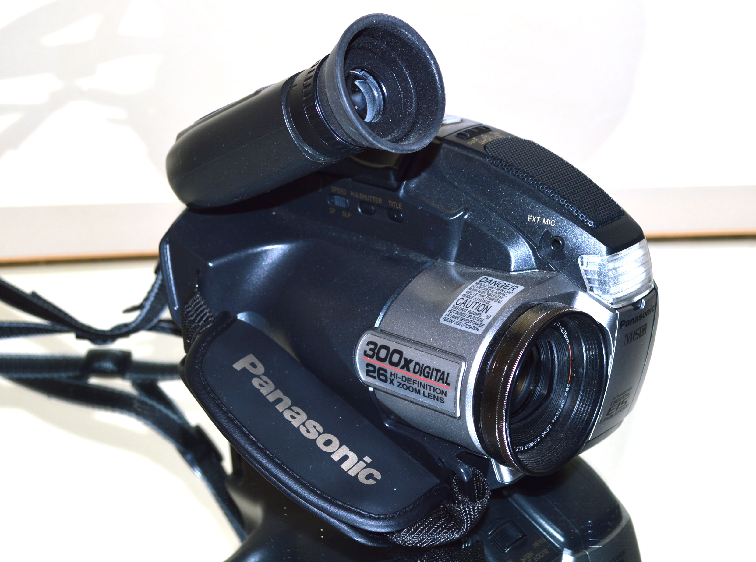 Panasonic Camcorder with Samsonite Bag and Tripod