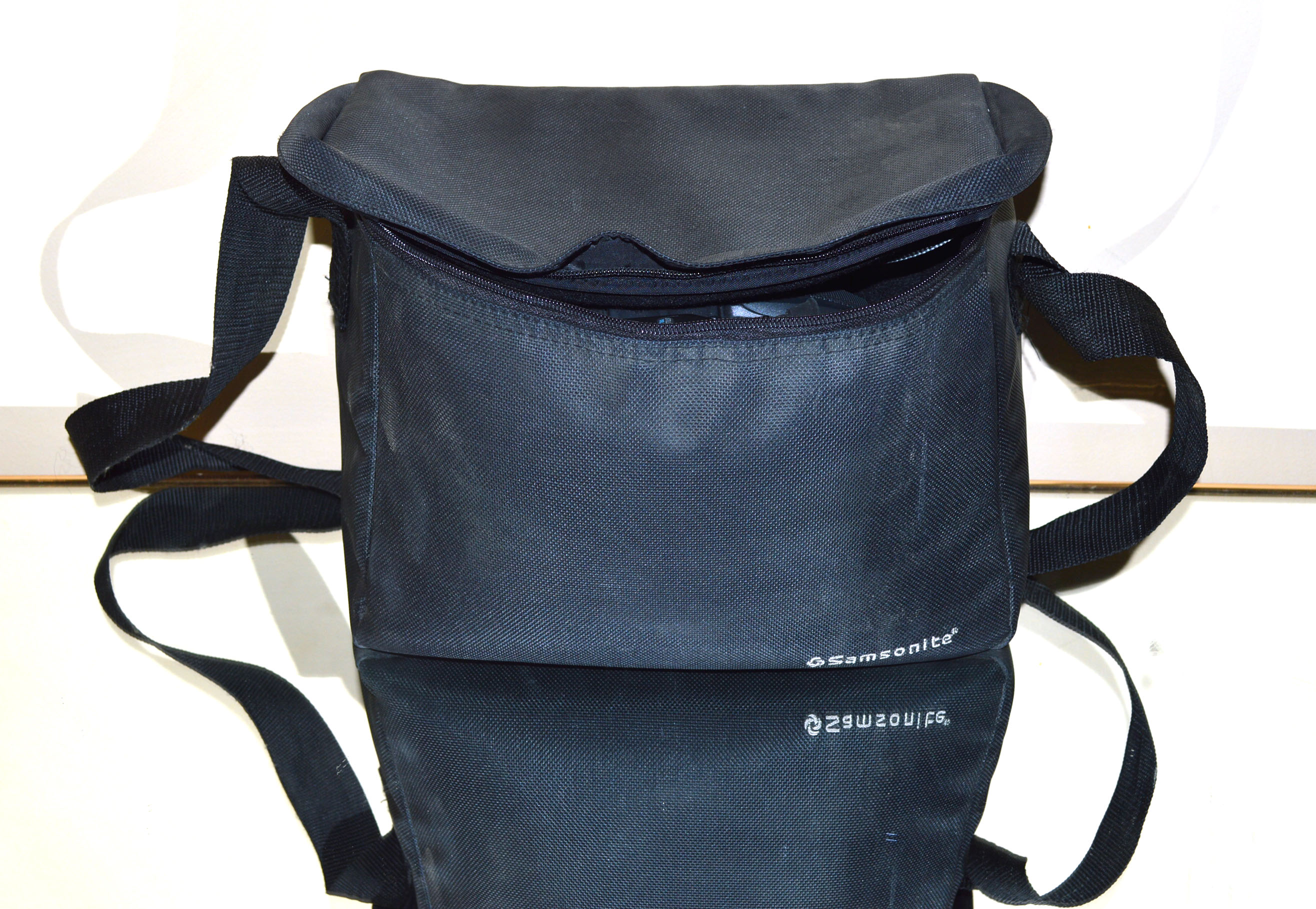 Panasonic Camcorder with Samsonite Bag and Tripod