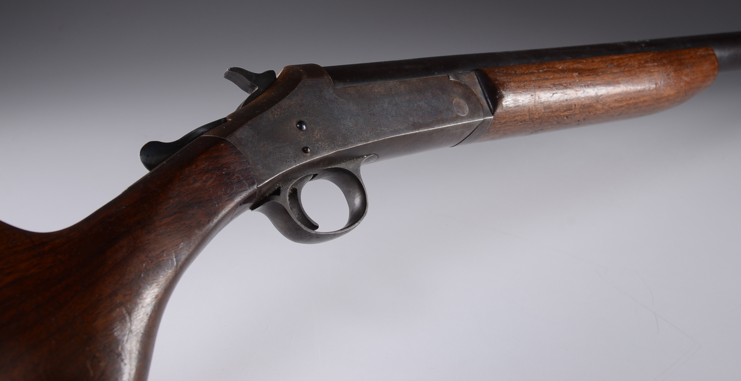 H&R Bay State 12 gauge single shot shotgun