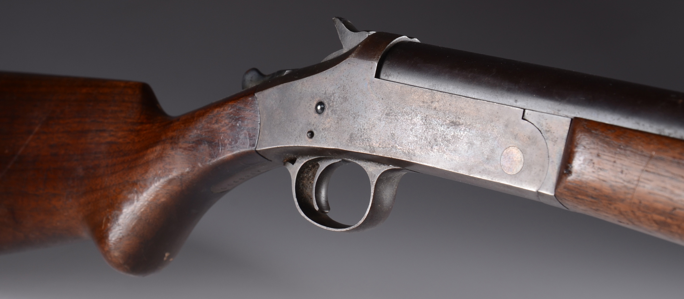 H&R Bay State 12 gauge single shot shotgun