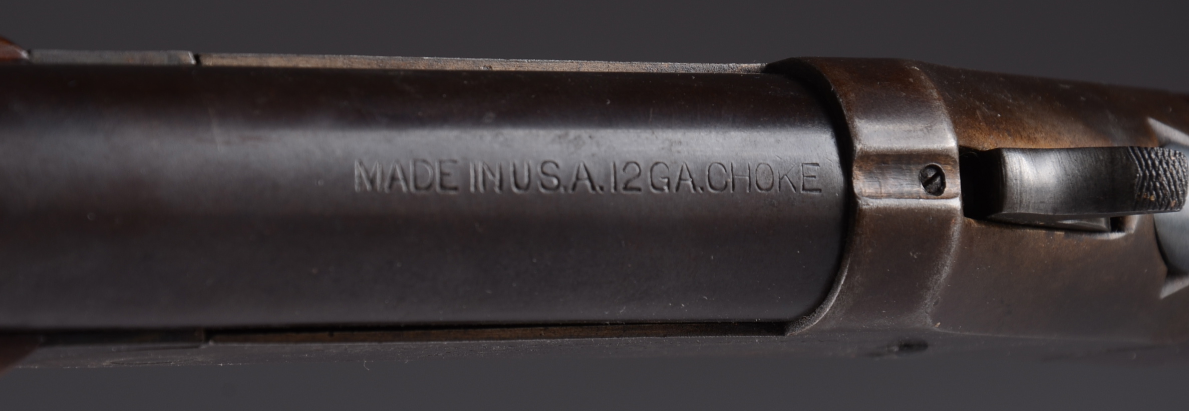 H&R Bay State 12 gauge single shot shotgun