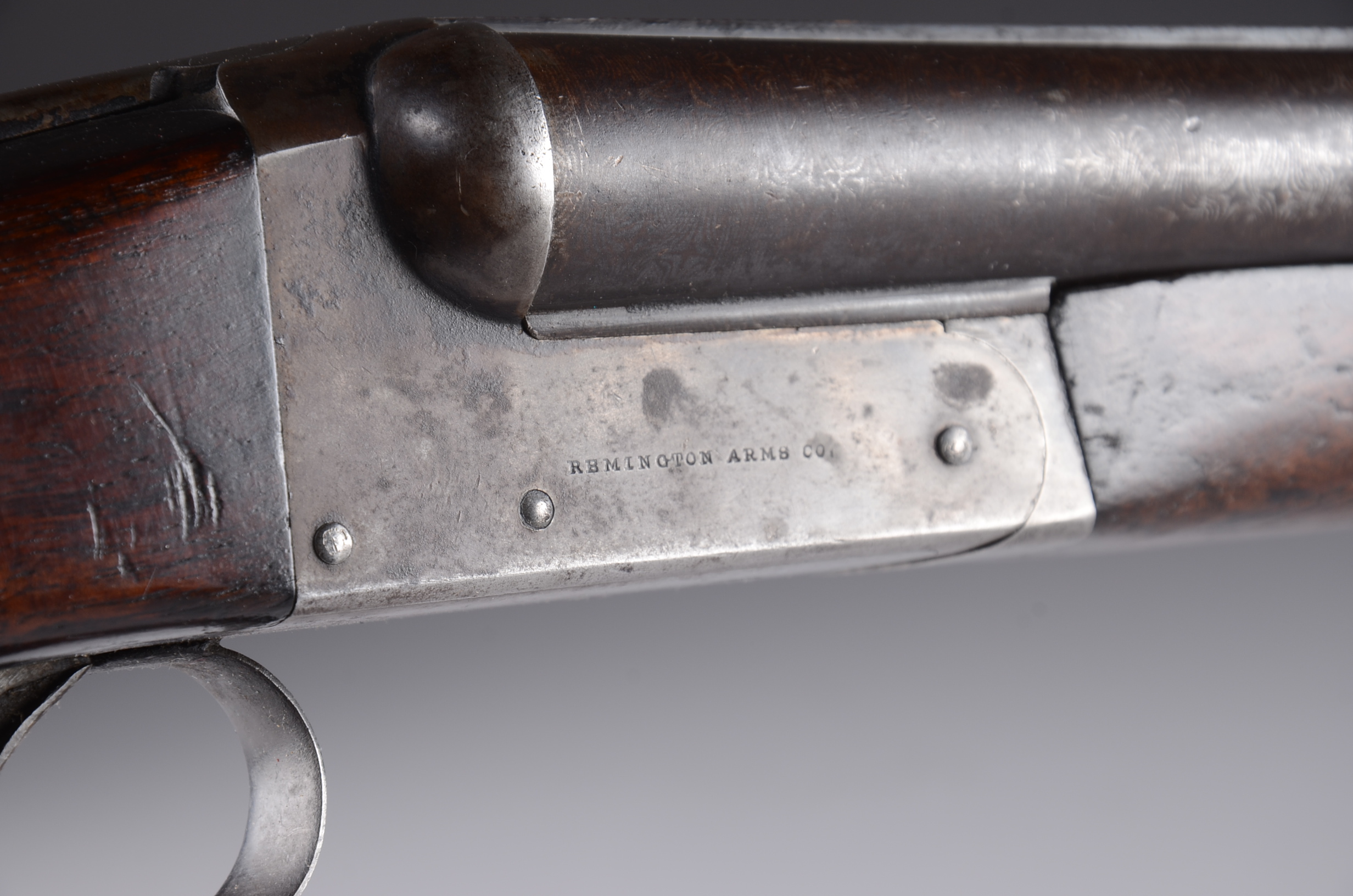 Remington Model 1900 double barrel side by side 12 gauge shotgun