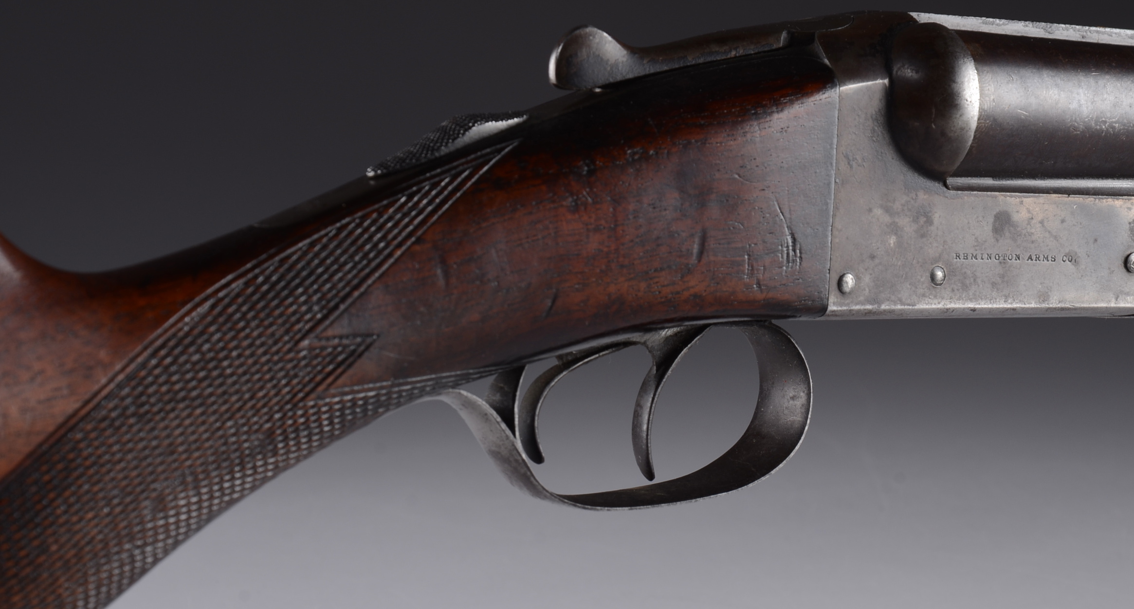 Remington Model 1900 double barrel side by side 12 gauge shotgun