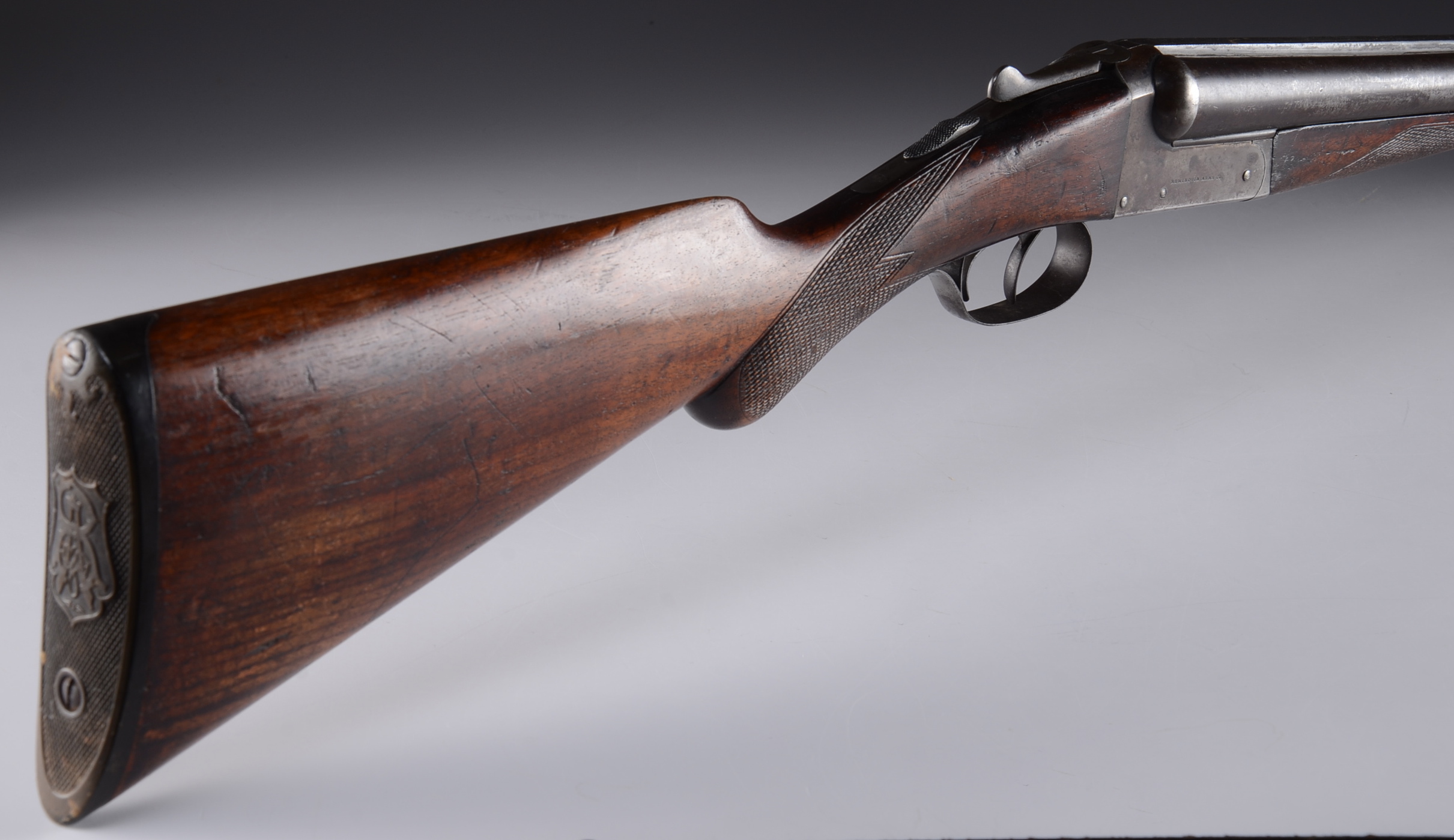 Remington Model 1900 double barrel side by side 12 gauge shotgun