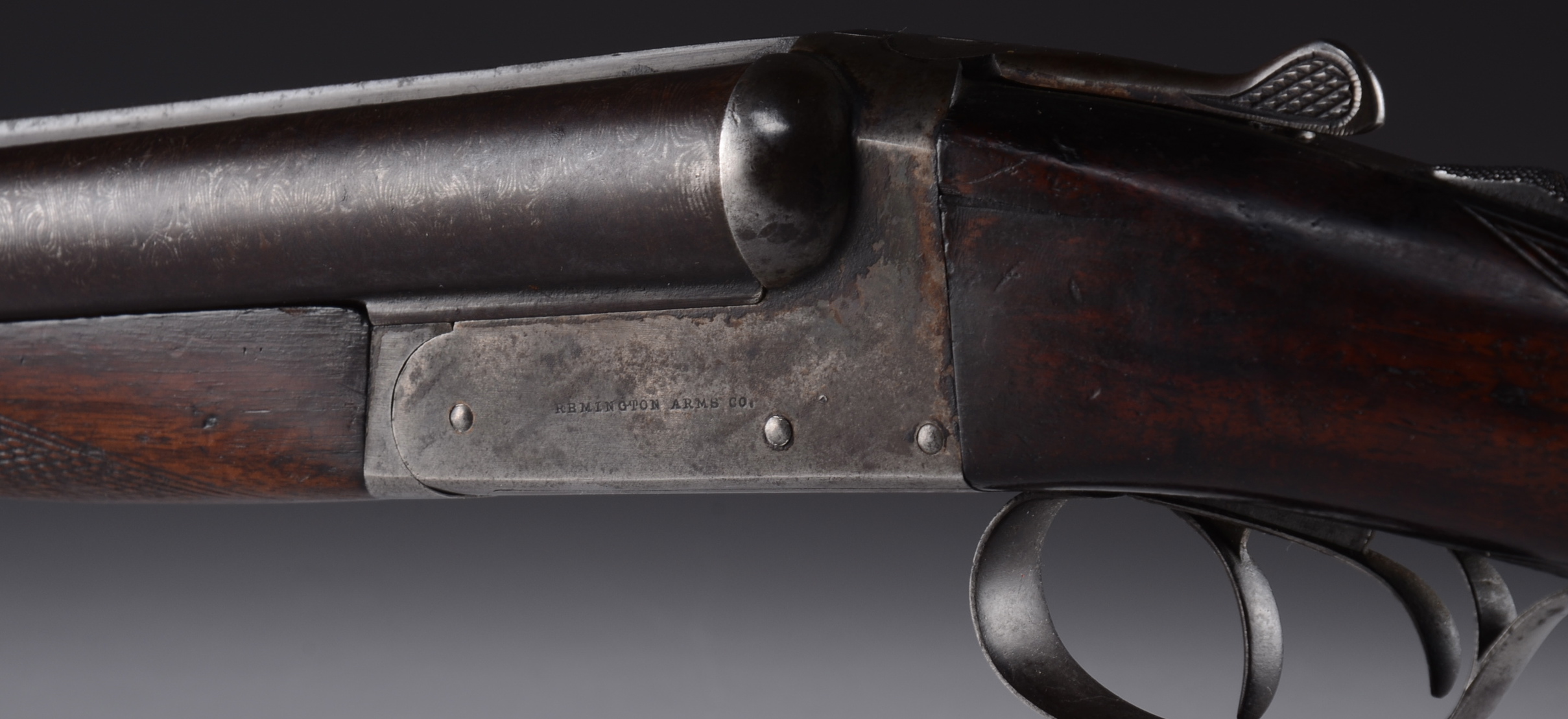 Remington Model 1900 double barrel side by side 12 gauge shotgun