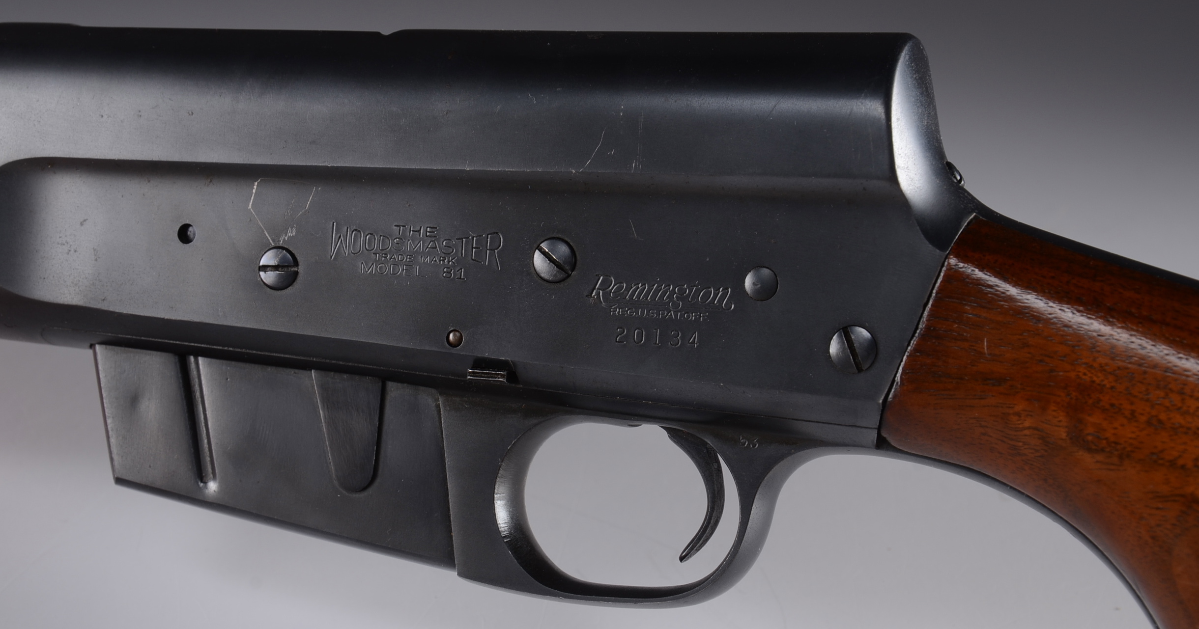 Remington The Woodsmaster Model 81A .30 REM caliber rifle