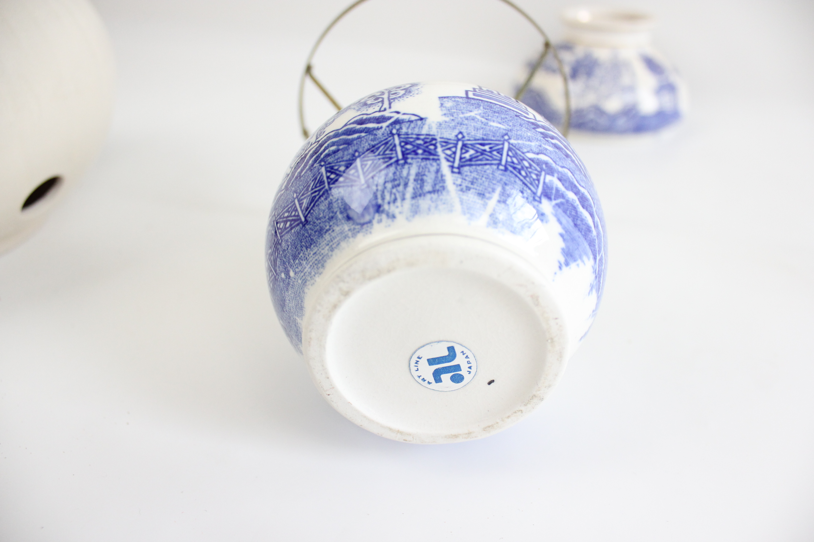 Vintage Blue and White Decorative Lot