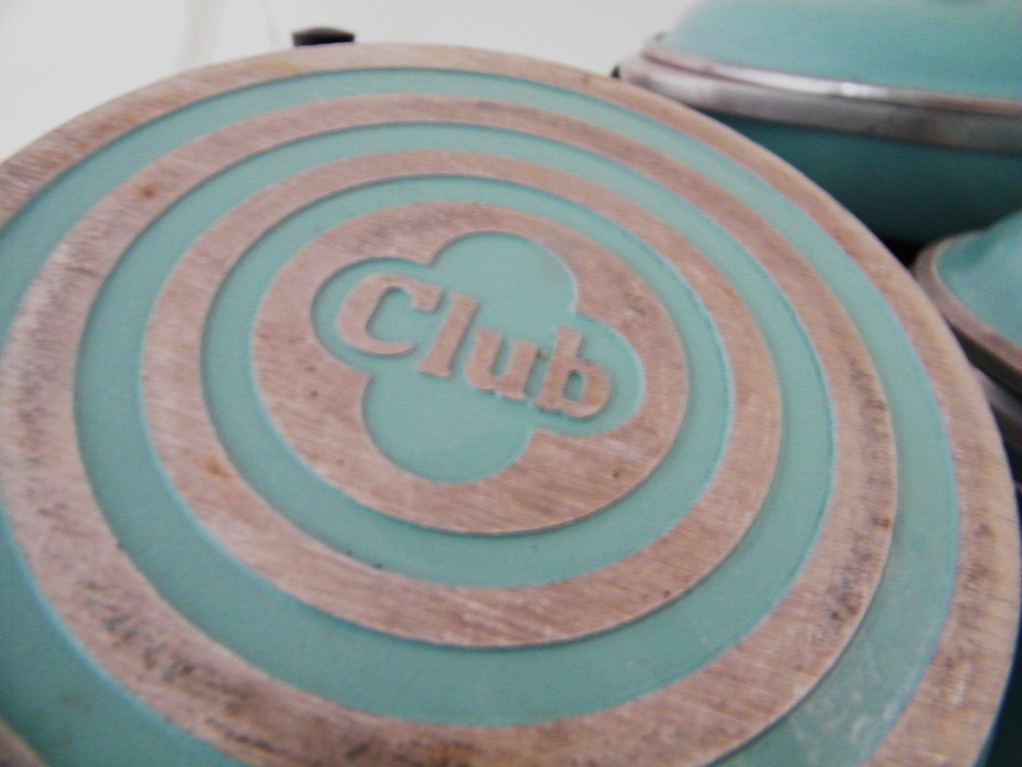 Aqua Enameled Club Cookware