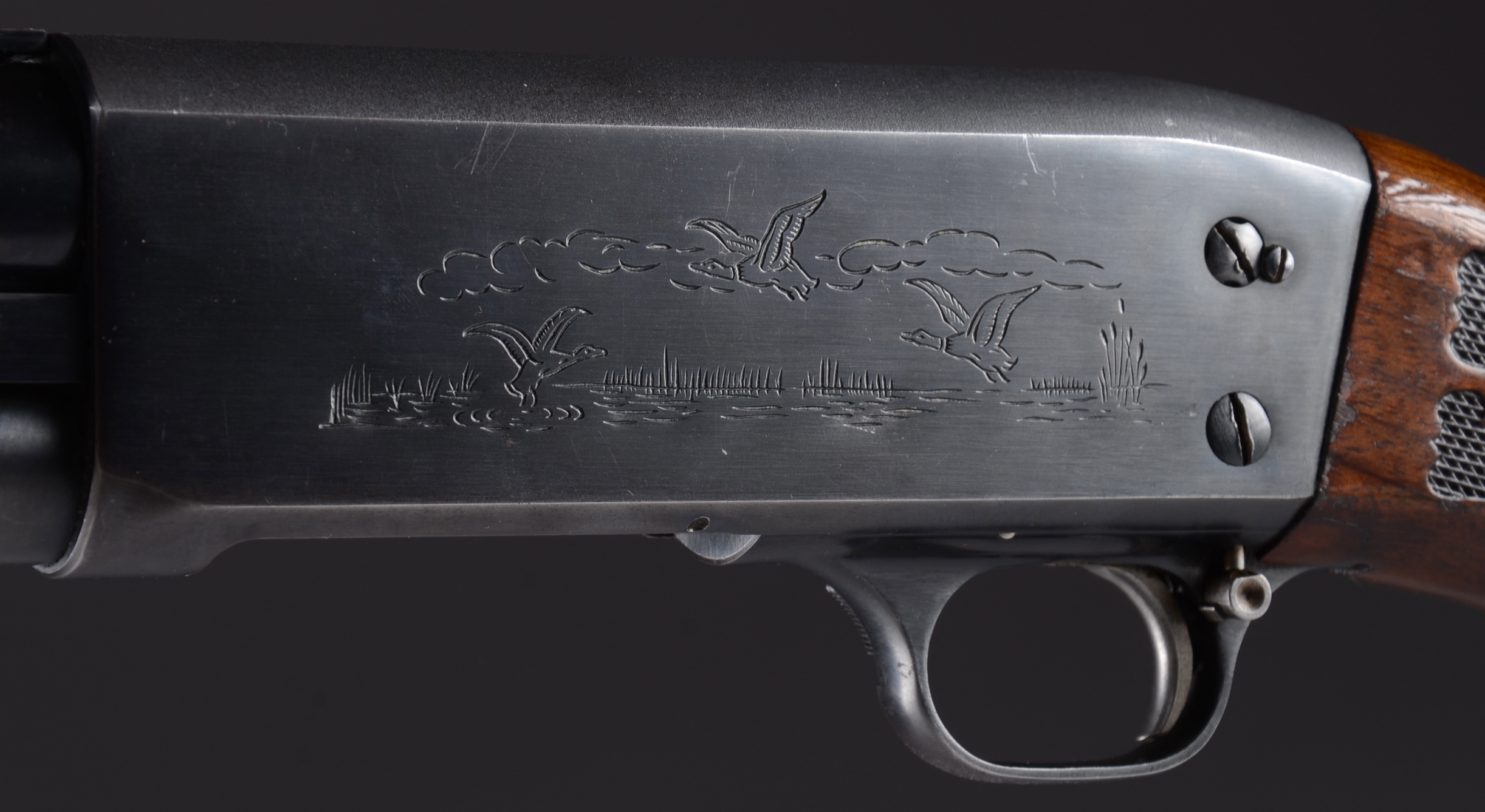 Ithaca Model 37 Vent Rib 12 gauge pump shotgun