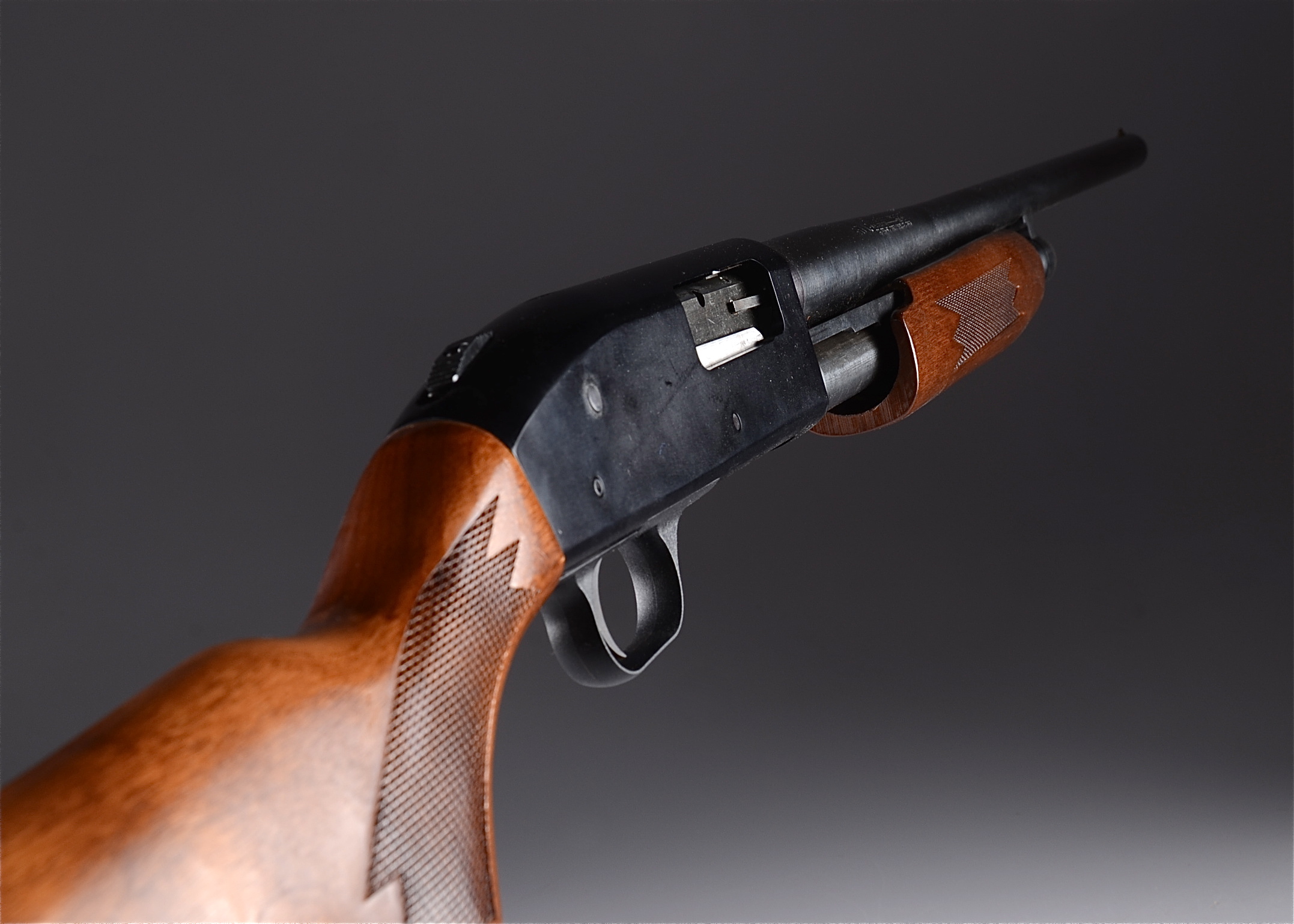 Mossberg Model 500A 12 gauge pump shotgun