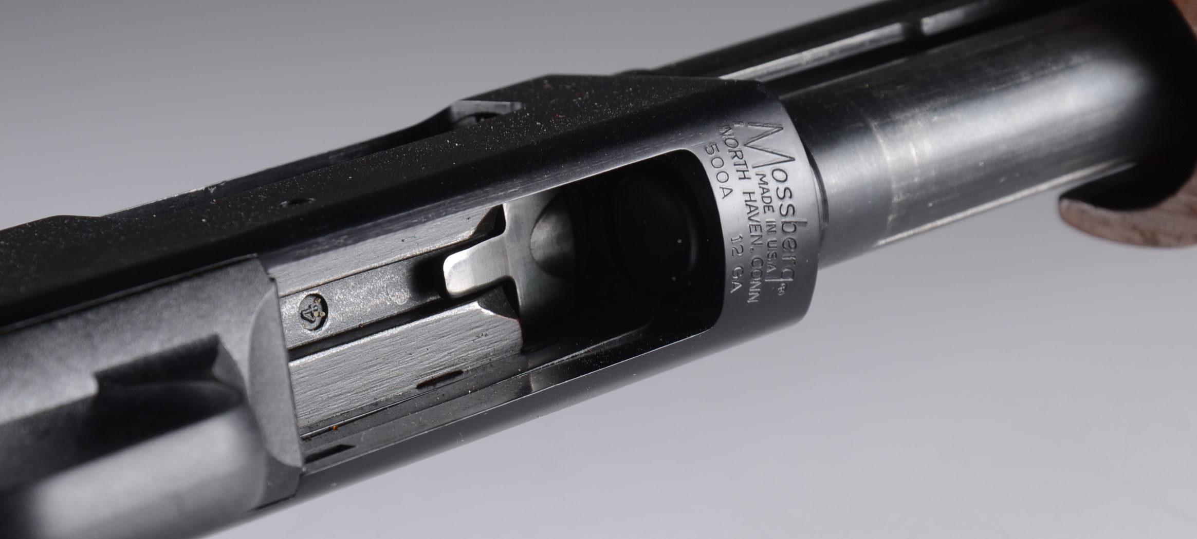 Mossberg Model 500A 12 gauge pump shotgun