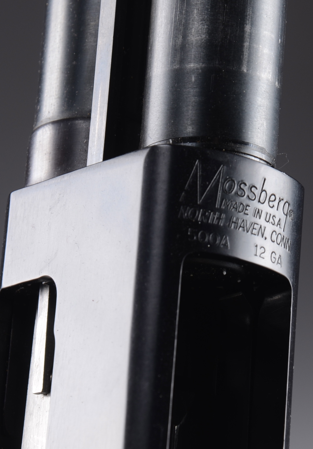 Mossberg Model 500A 12 gauge pump shotgun