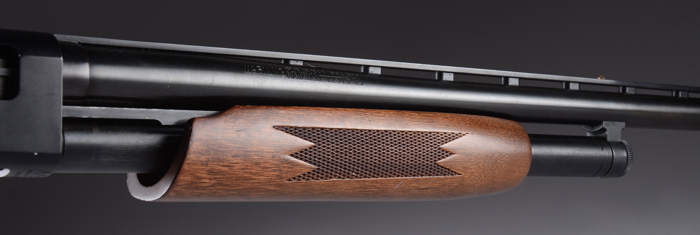 Mossberg Model 500A 12 gauge vent rib pump shotgun