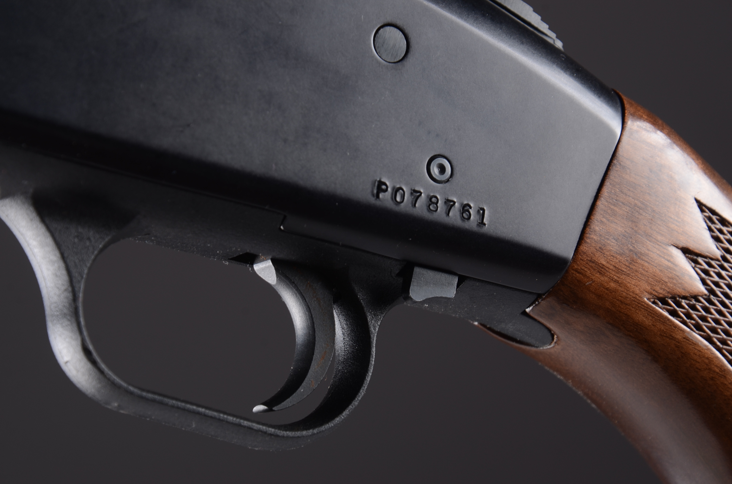 Mossberg Model 500A 12 gauge vent rib pump shotgun