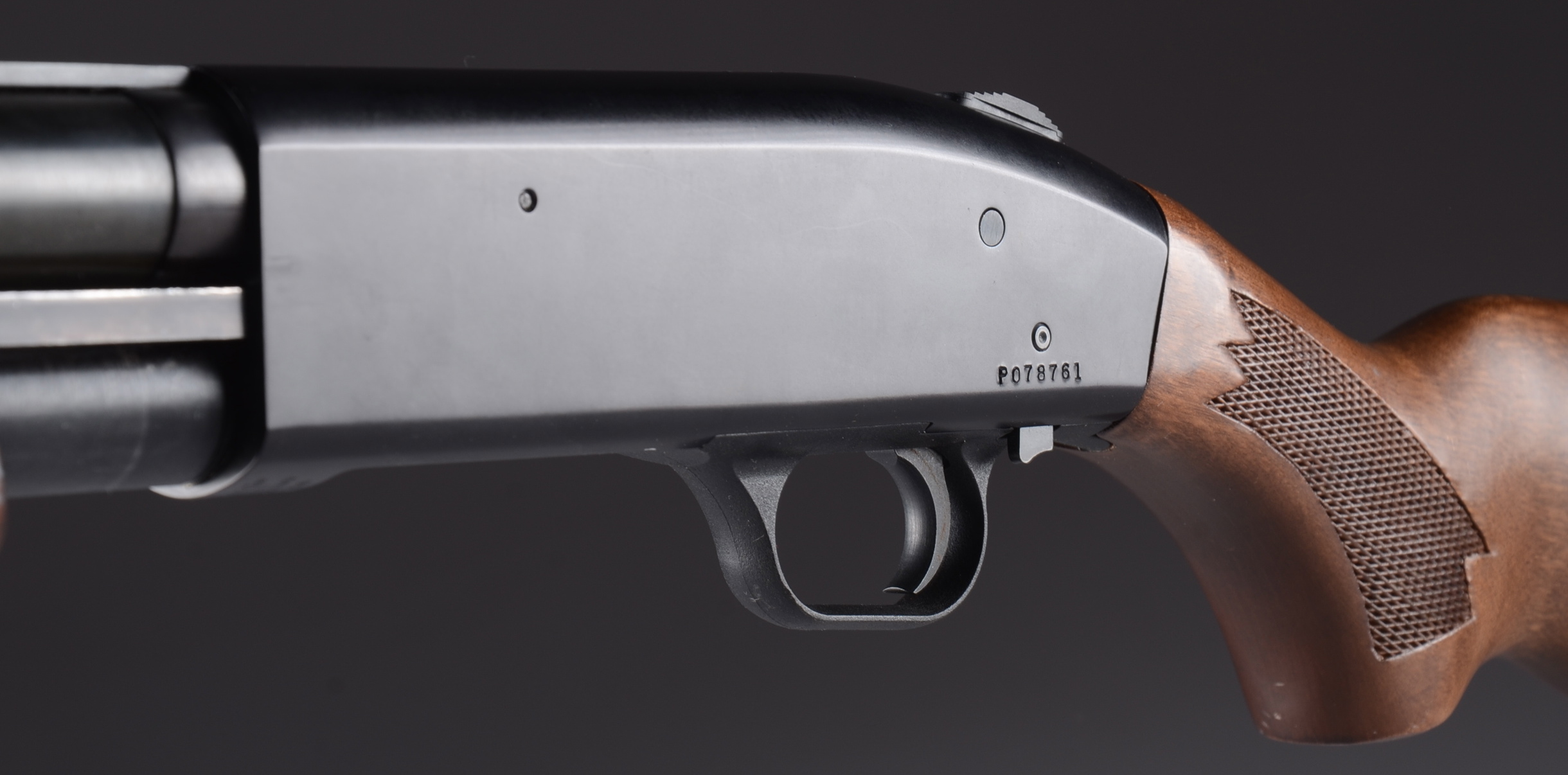 Mossberg Model 500A 12 gauge vent rib pump shotgun